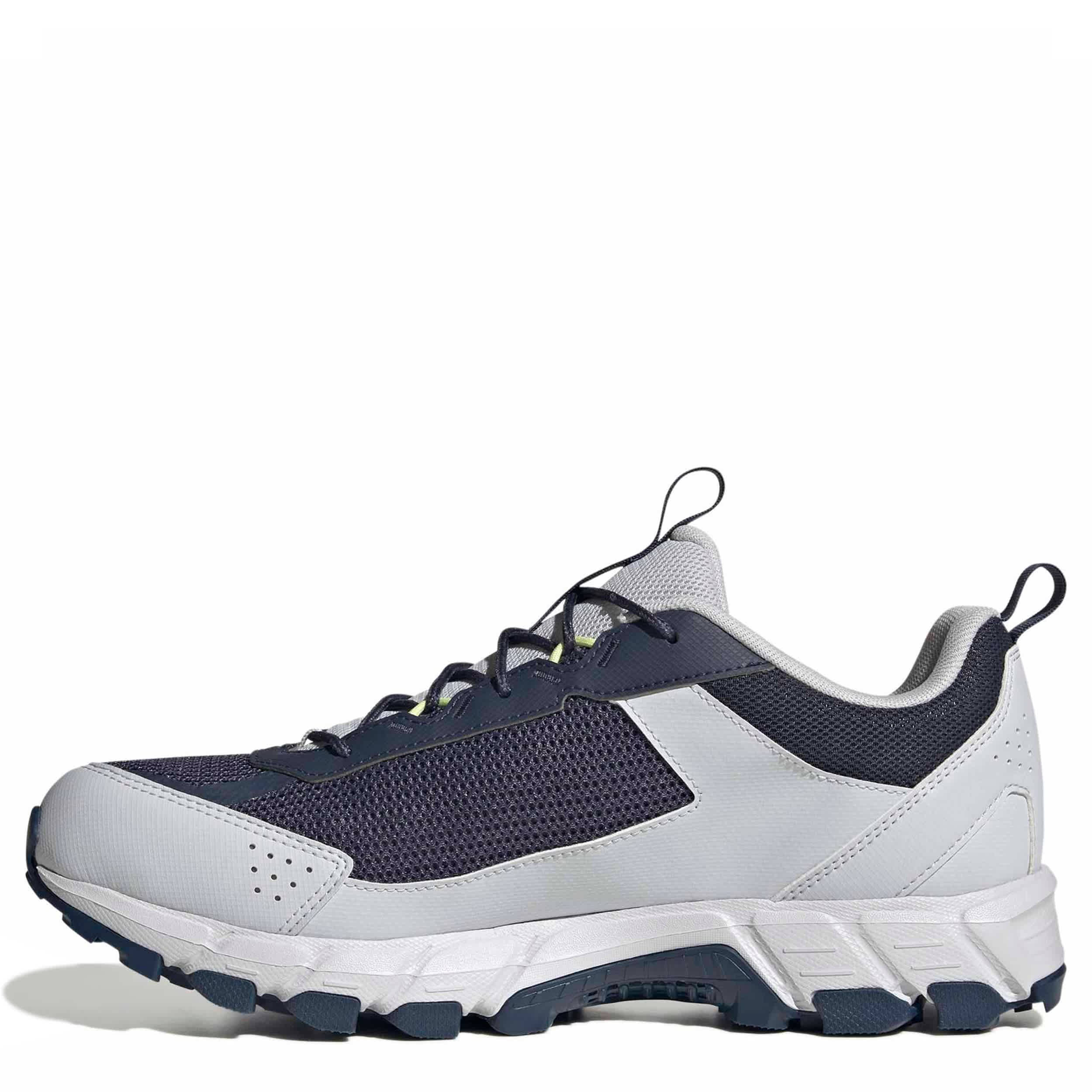 ADIDAS-MENS TERREX ROCKADIA TRAIL RUNNING SHOE-NAVY & GREY