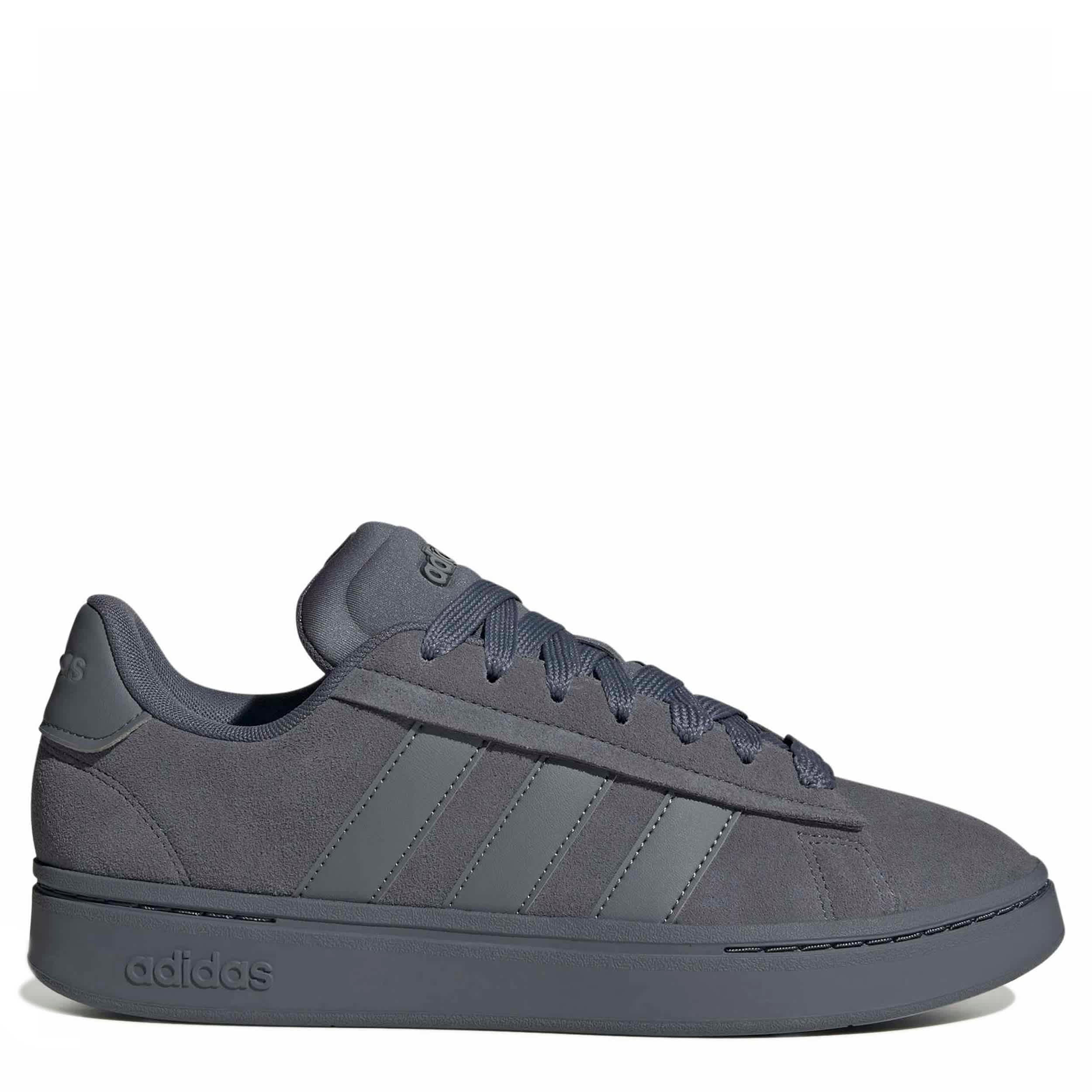 ADIDAS-MENS GRAND COURT 00'S SNEAKER-GREY & 