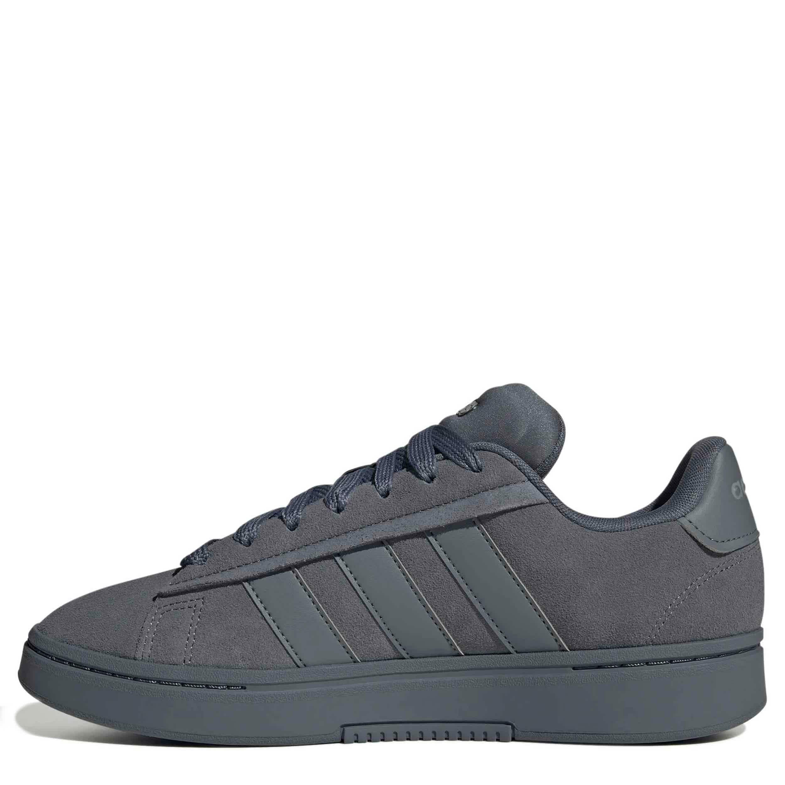 ADIDAS-MENS GRAND COURT 00'S SNEAKER-GREY & 