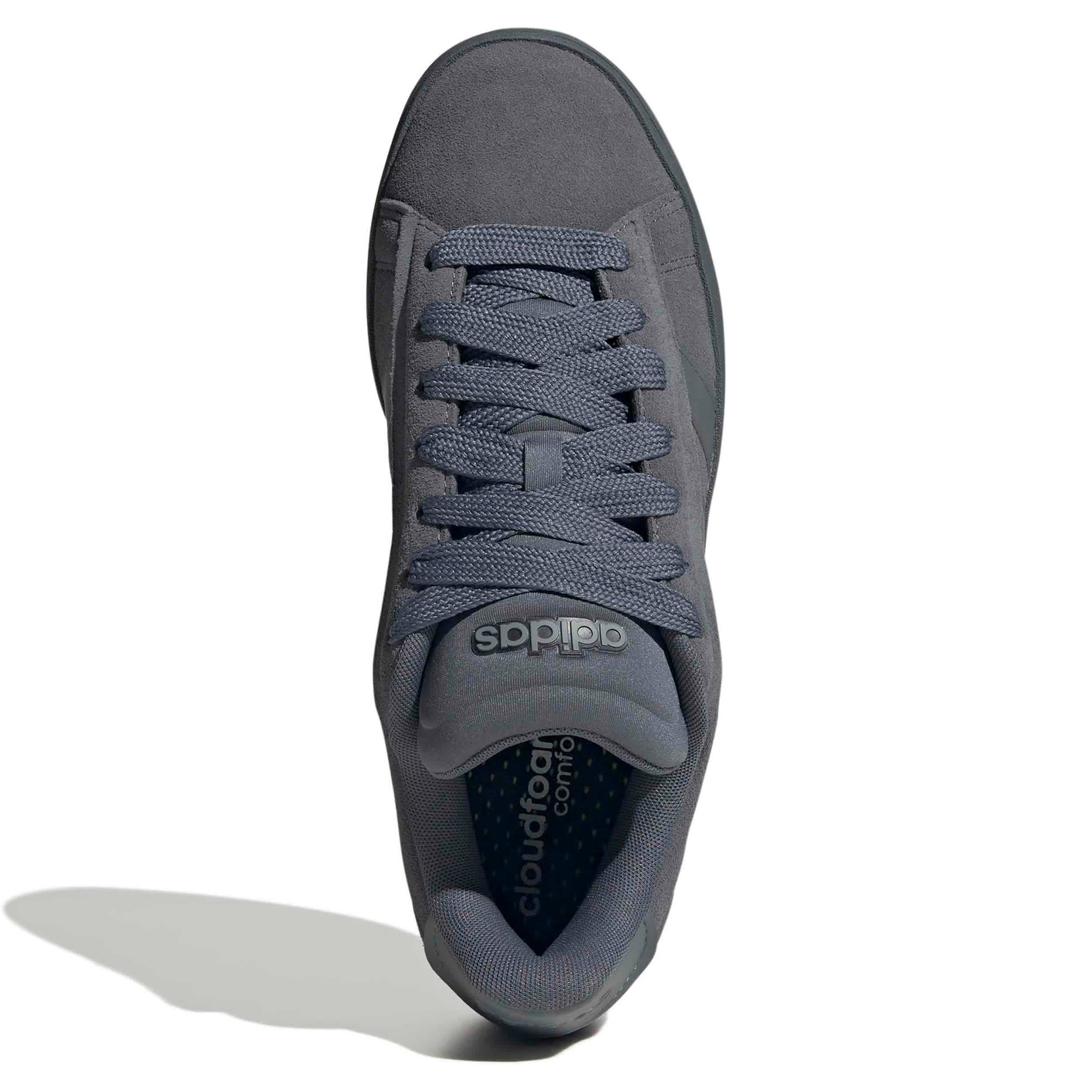 ADIDAS-MENS GRAND COURT 00'S SNEAKER-GREY & 