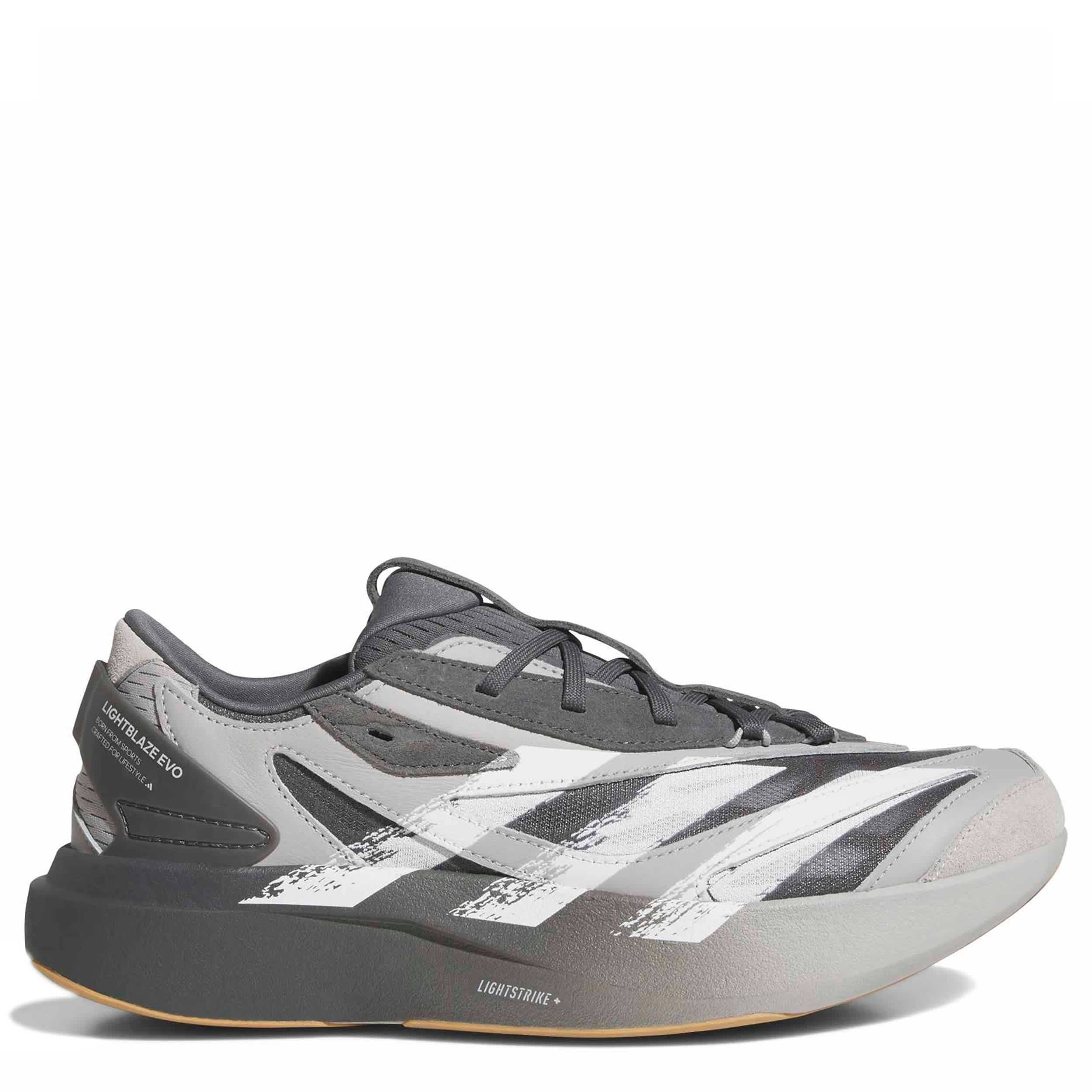 ADIDAS-MENS LIGHTBALZE EVO SL SNEAKER-GREY & WHITE