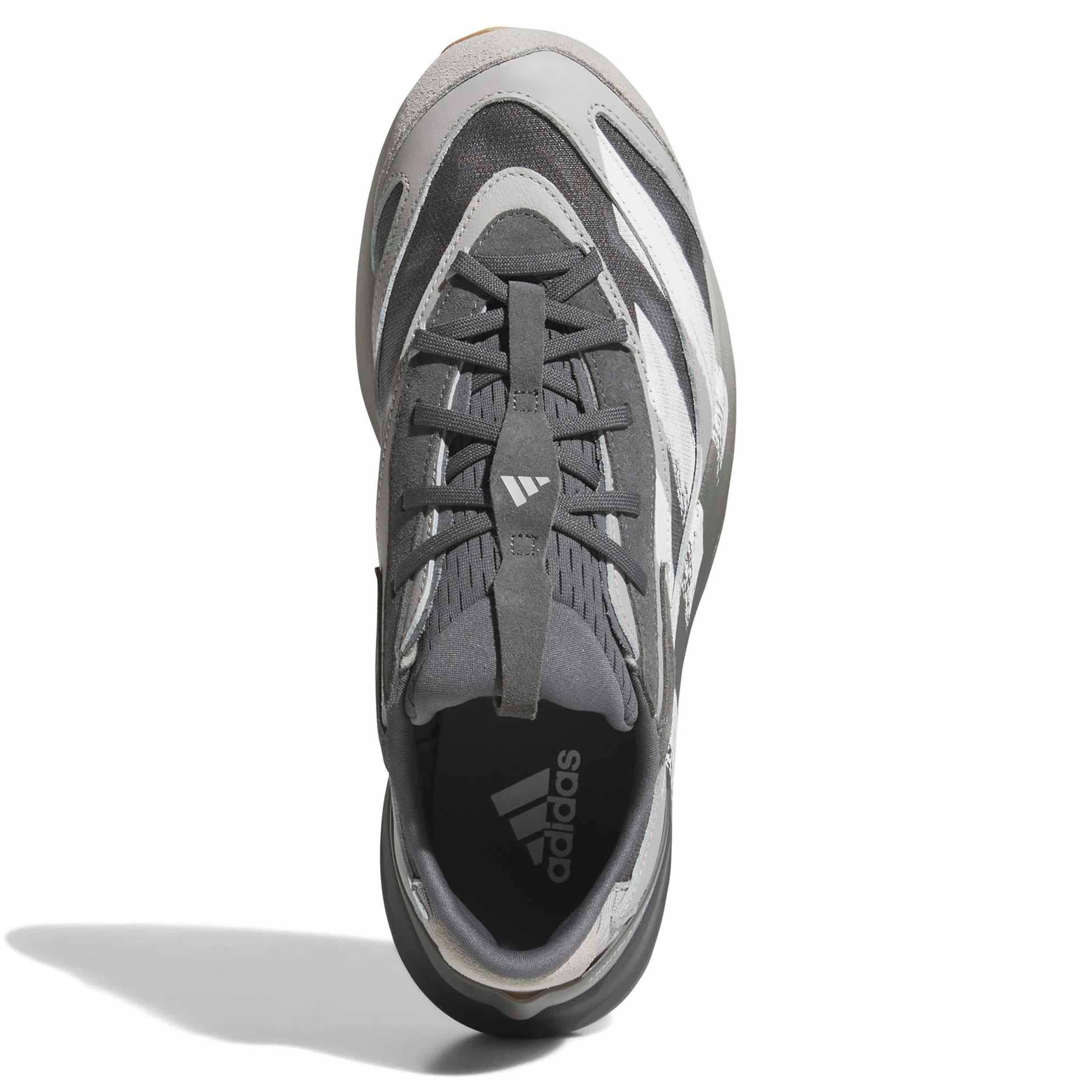 ADIDAS-MENS LIGHTBALZE EVO SL SNEAKER-GREY & WHITE