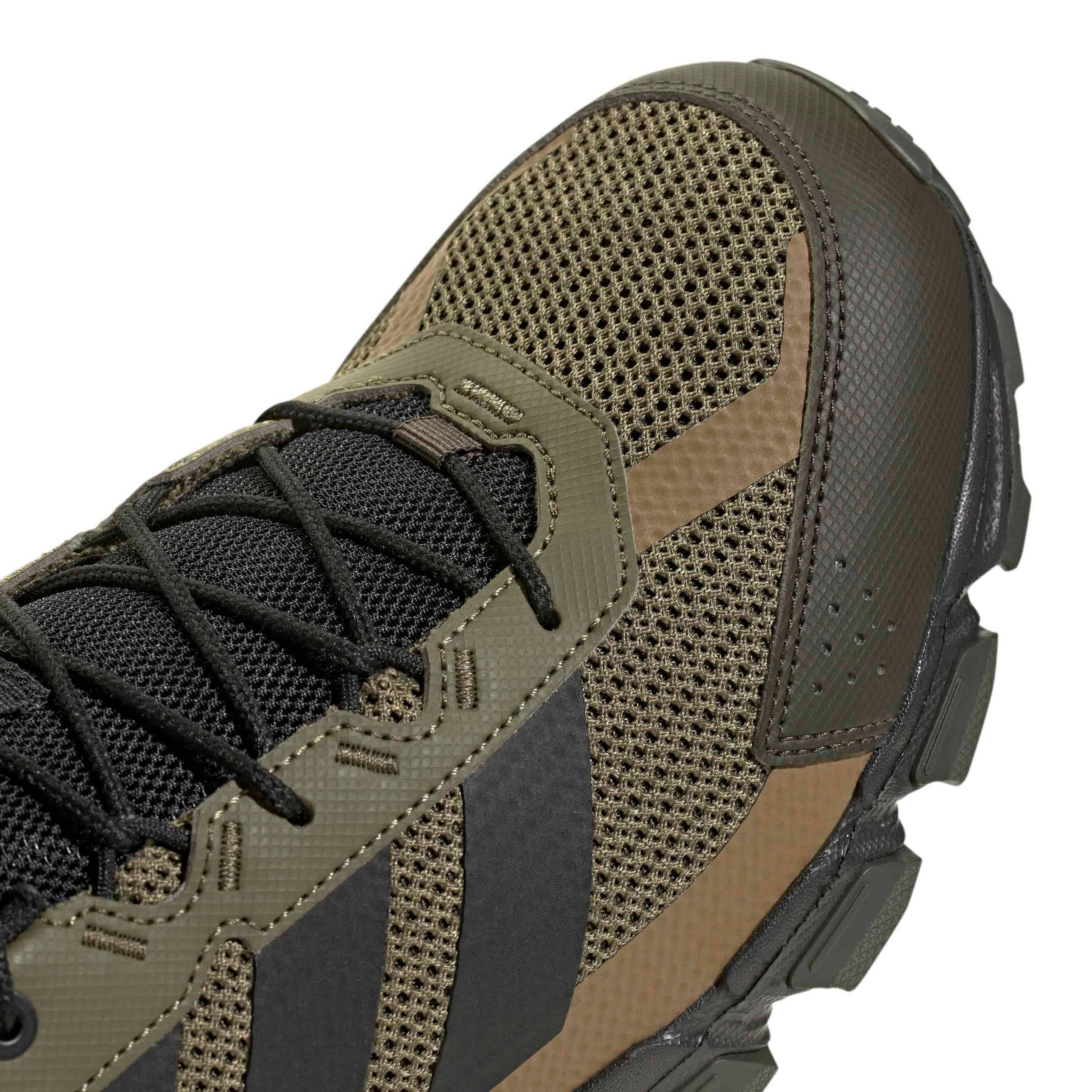 ADIDAS-MENS TERREX ROCKADIA TRAIL RUNNING SHOE-OLIVE & BLACK