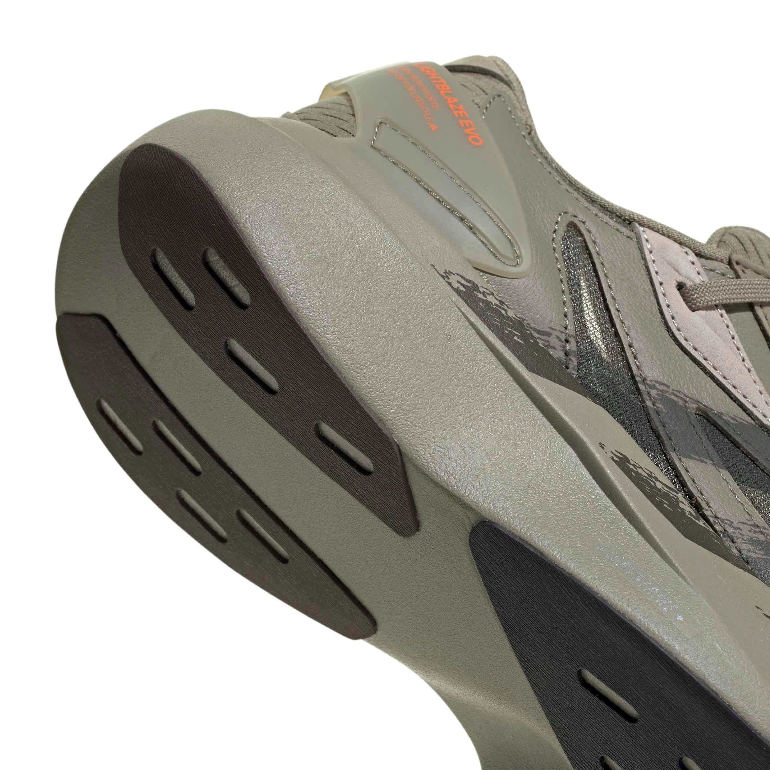 ADIDAS-MENS LIGHTBLAZE EVO SL SNEAKER-TAN & BLACK