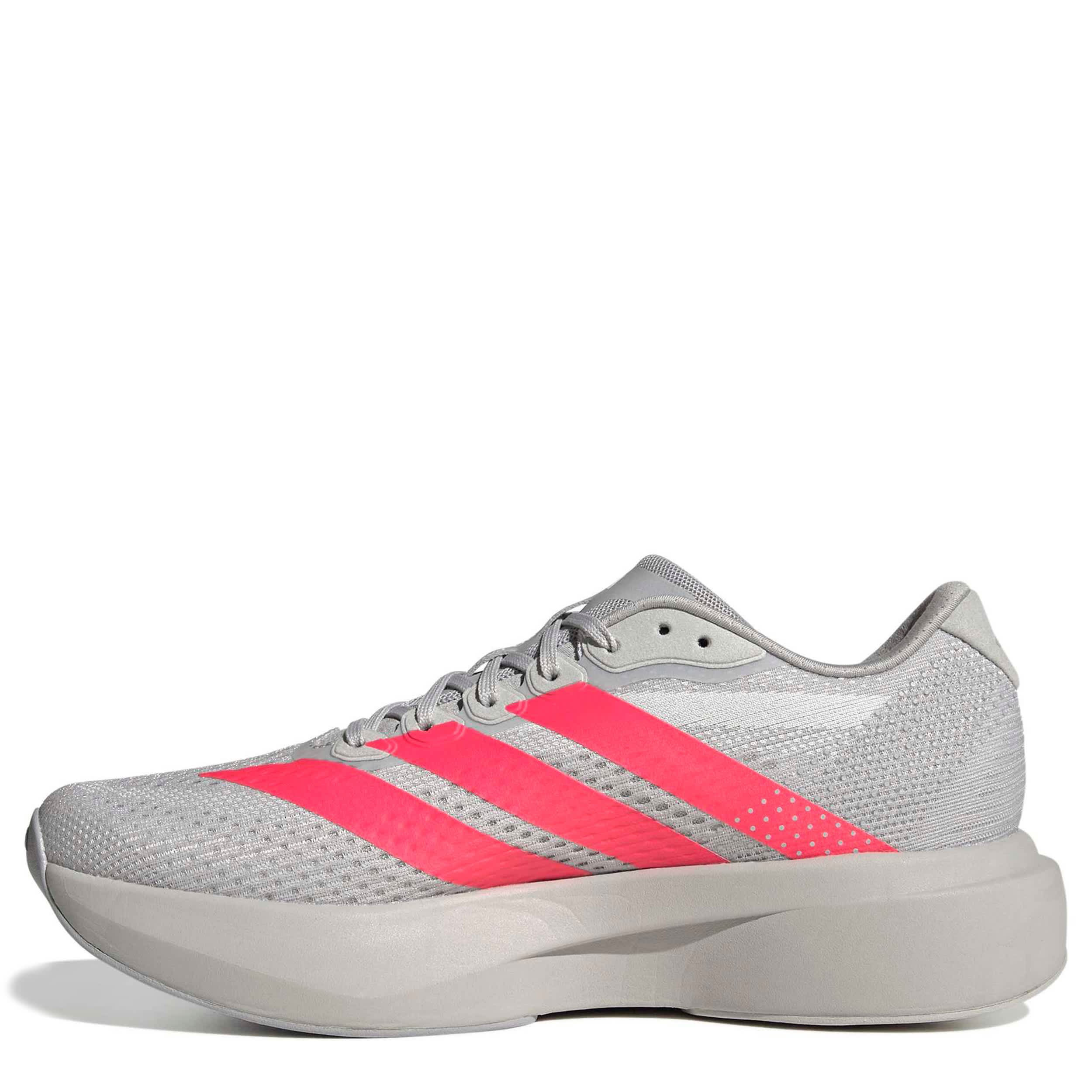 ADIDAS-MENS DURAMO SPEED 2 RUNNING SHOE-GREY & RED