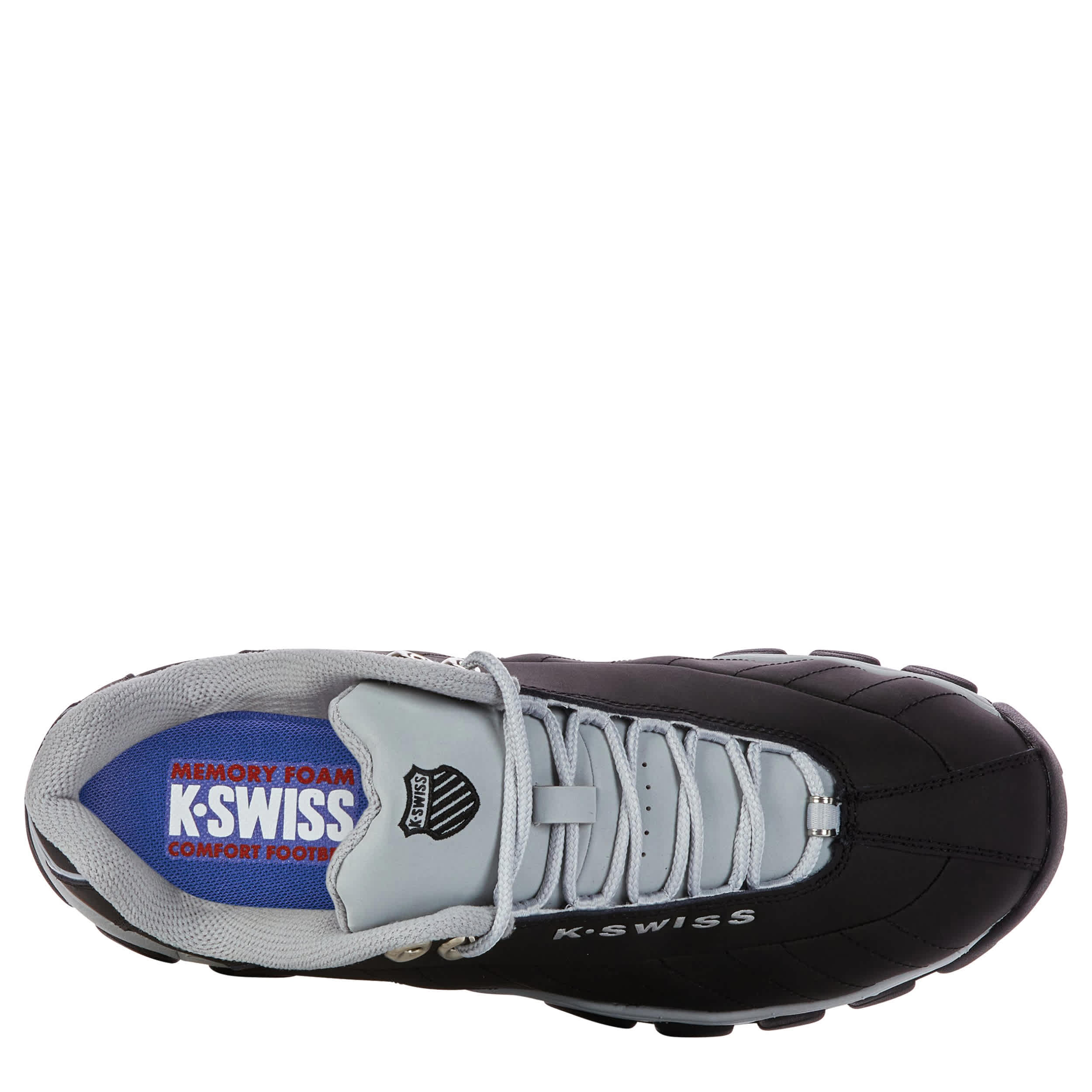 K-SWISS-MENS ST-329 CMF SNEAKER-BLACK & WHITE