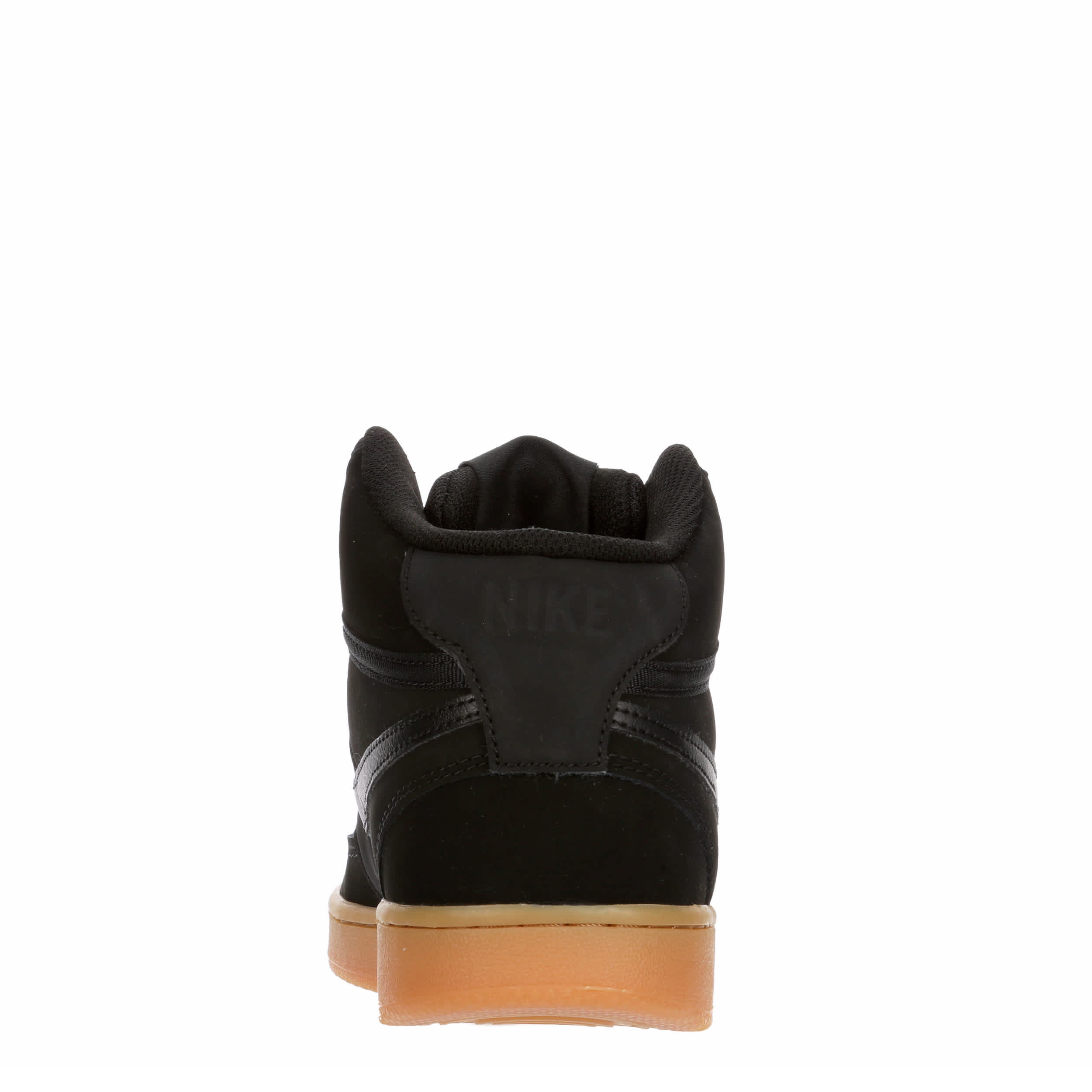 NIKE MENS COURT VISION MID SNEAKER - TAN