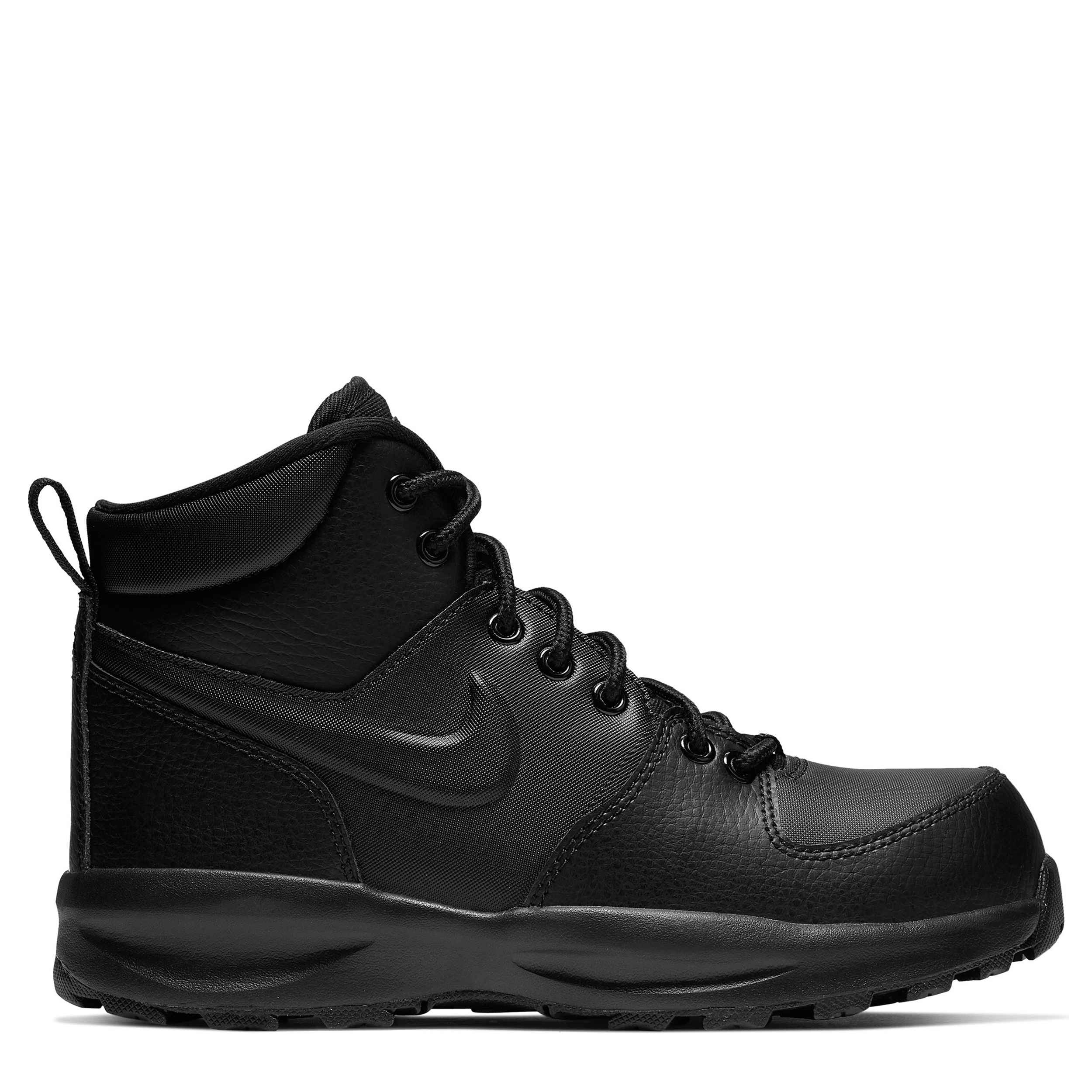 NIKE-BOYS BIG KID MANOA BOOT-BLACK & BLACK