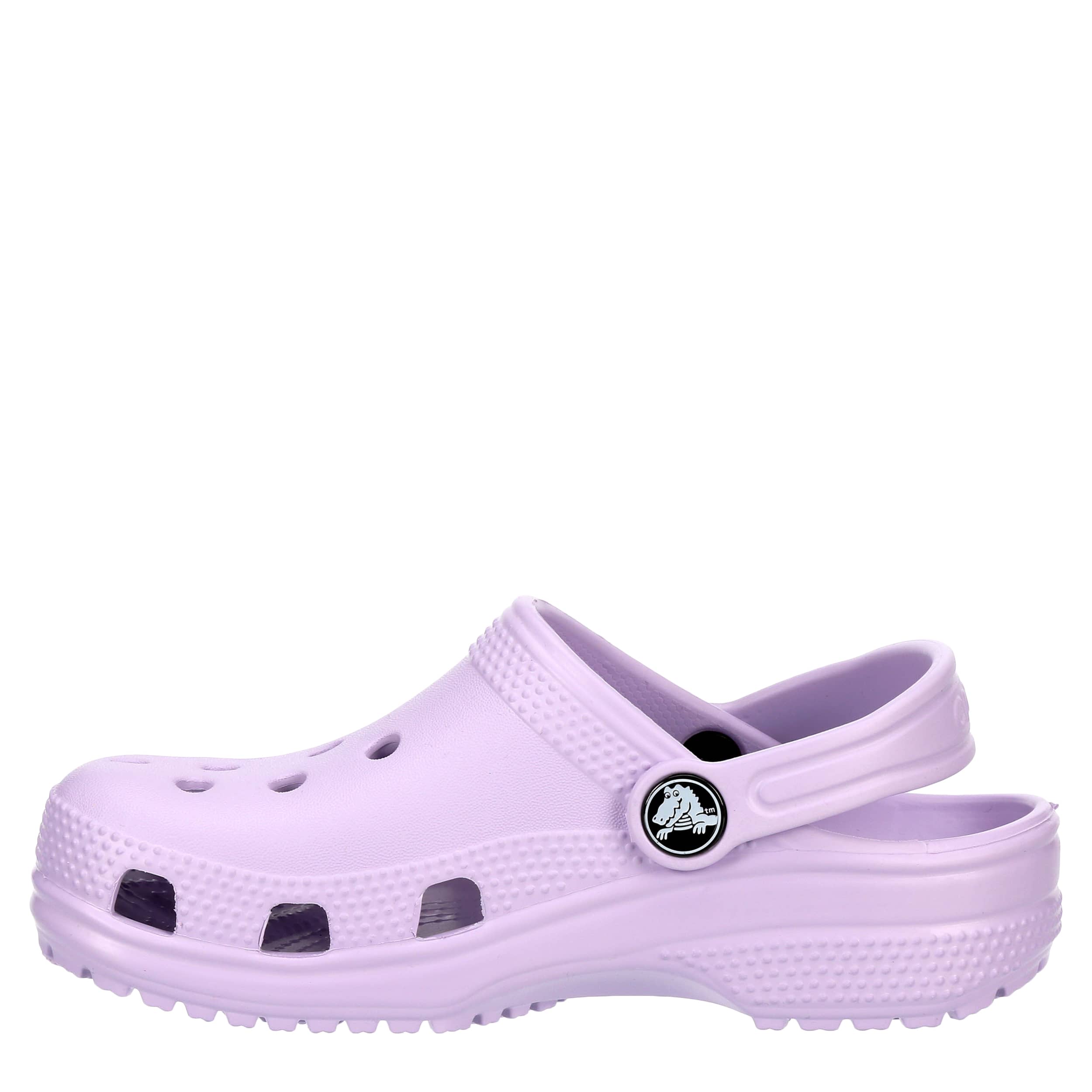 CROCS-GIRLS LITTLE-BIG KID CLASSIC CLOG-PURPLE & PURPLE