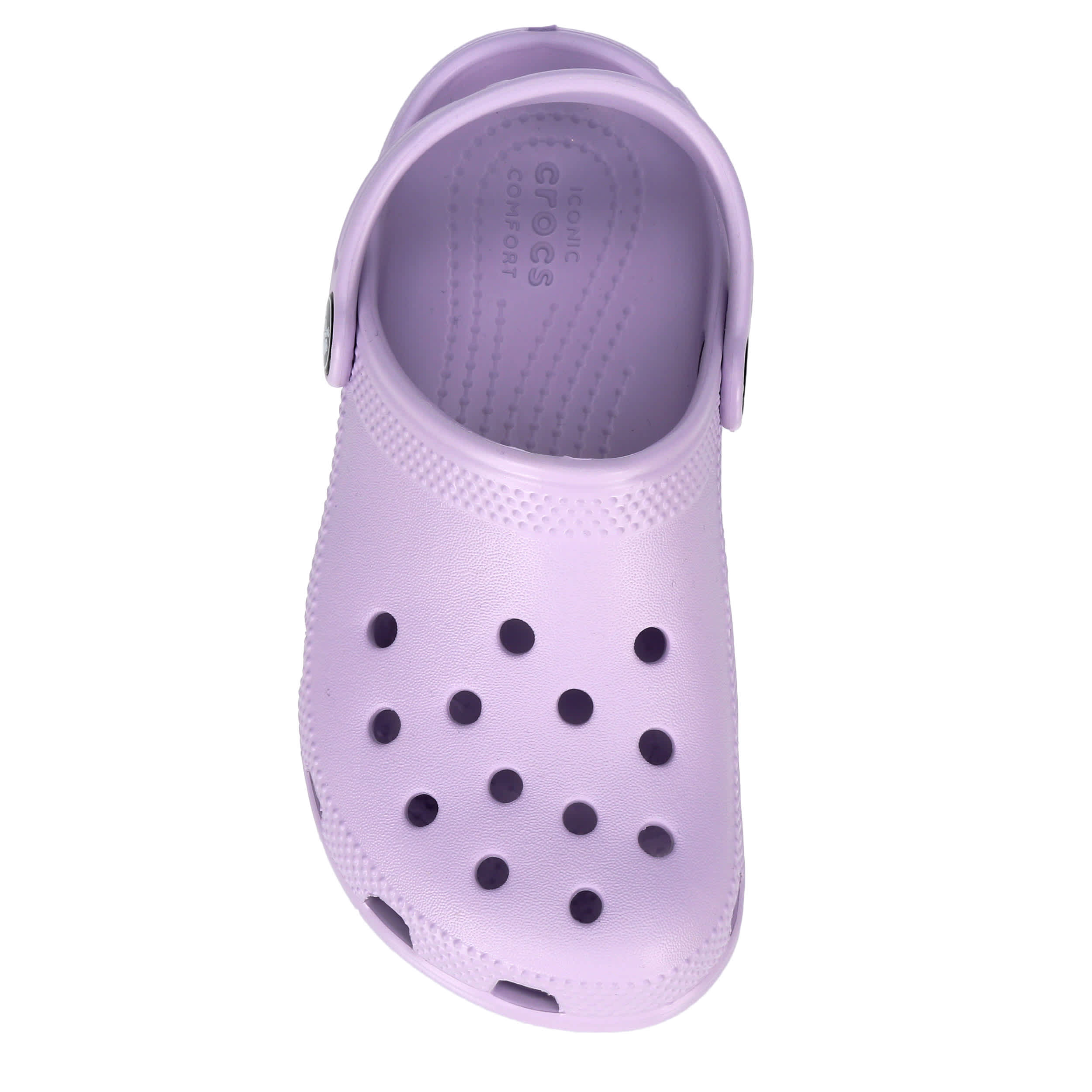 CROCS-GIRLS LITTLE-BIG KID CLASSIC CLOG-PURPLE & PURPLE