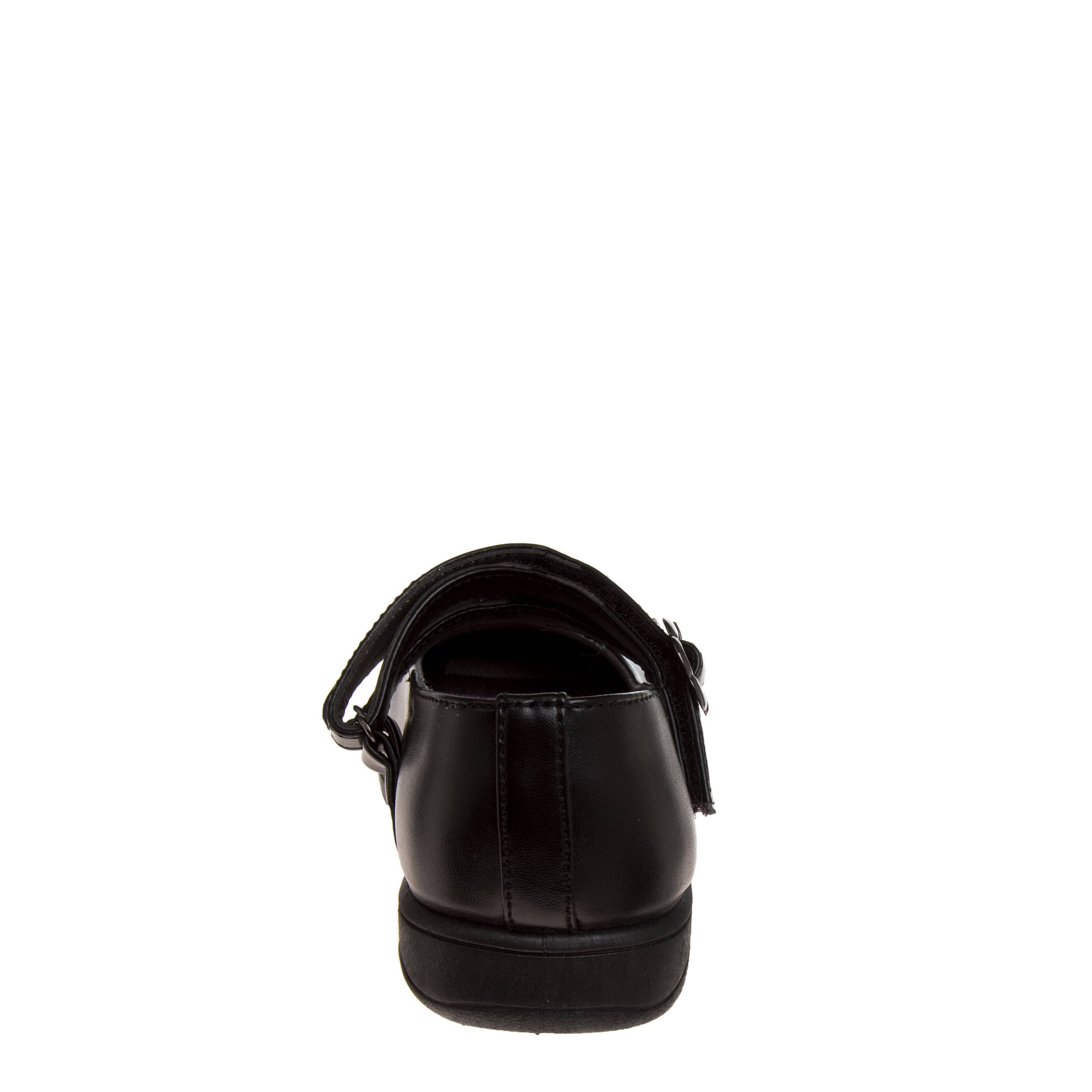 FRENCH TOAST-GIRLS TODDLER SCHOOL SHOE-BLACK & 