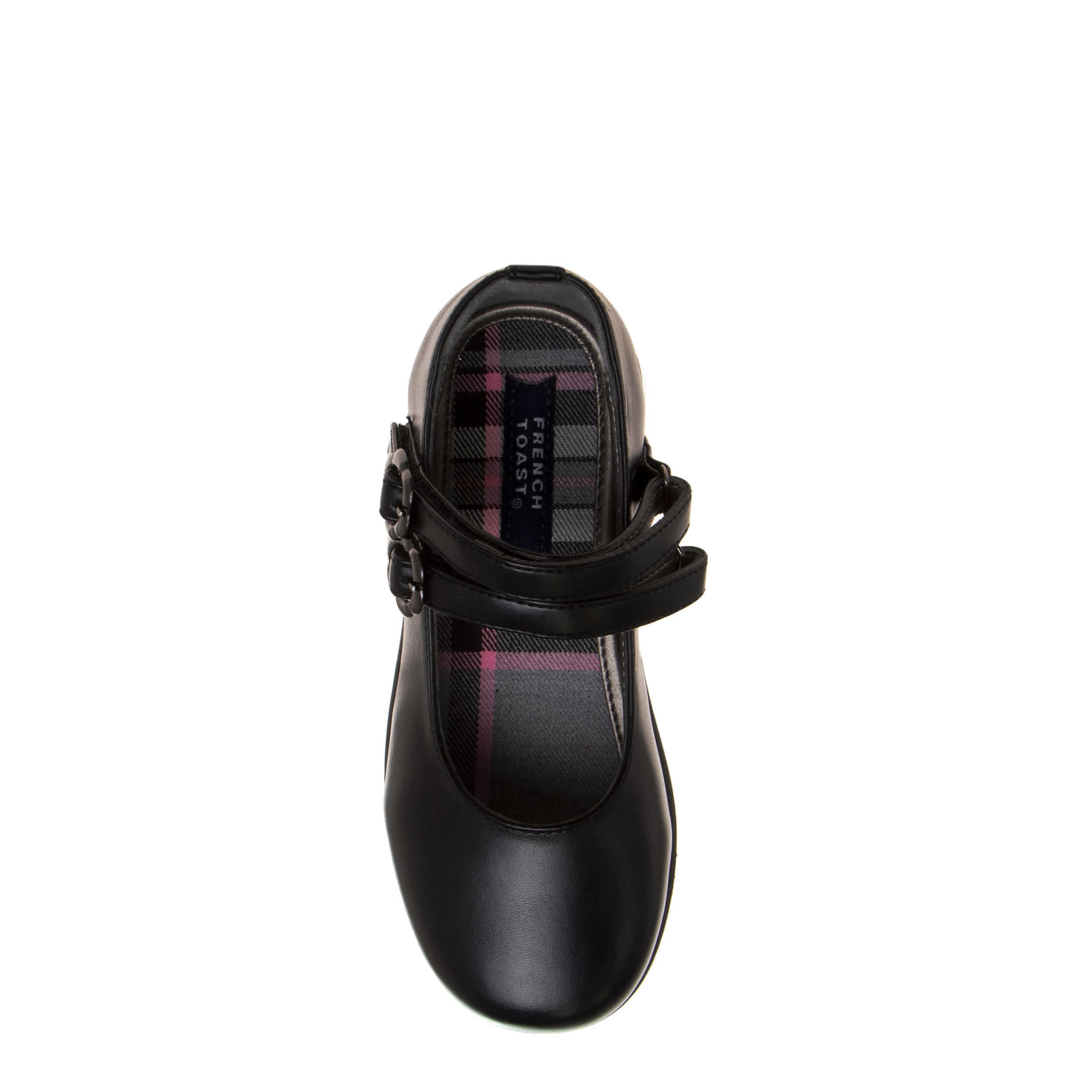 FRENCH TOAST-GIRLS TODDLER SCHOOL SHOE-BLACK & 
