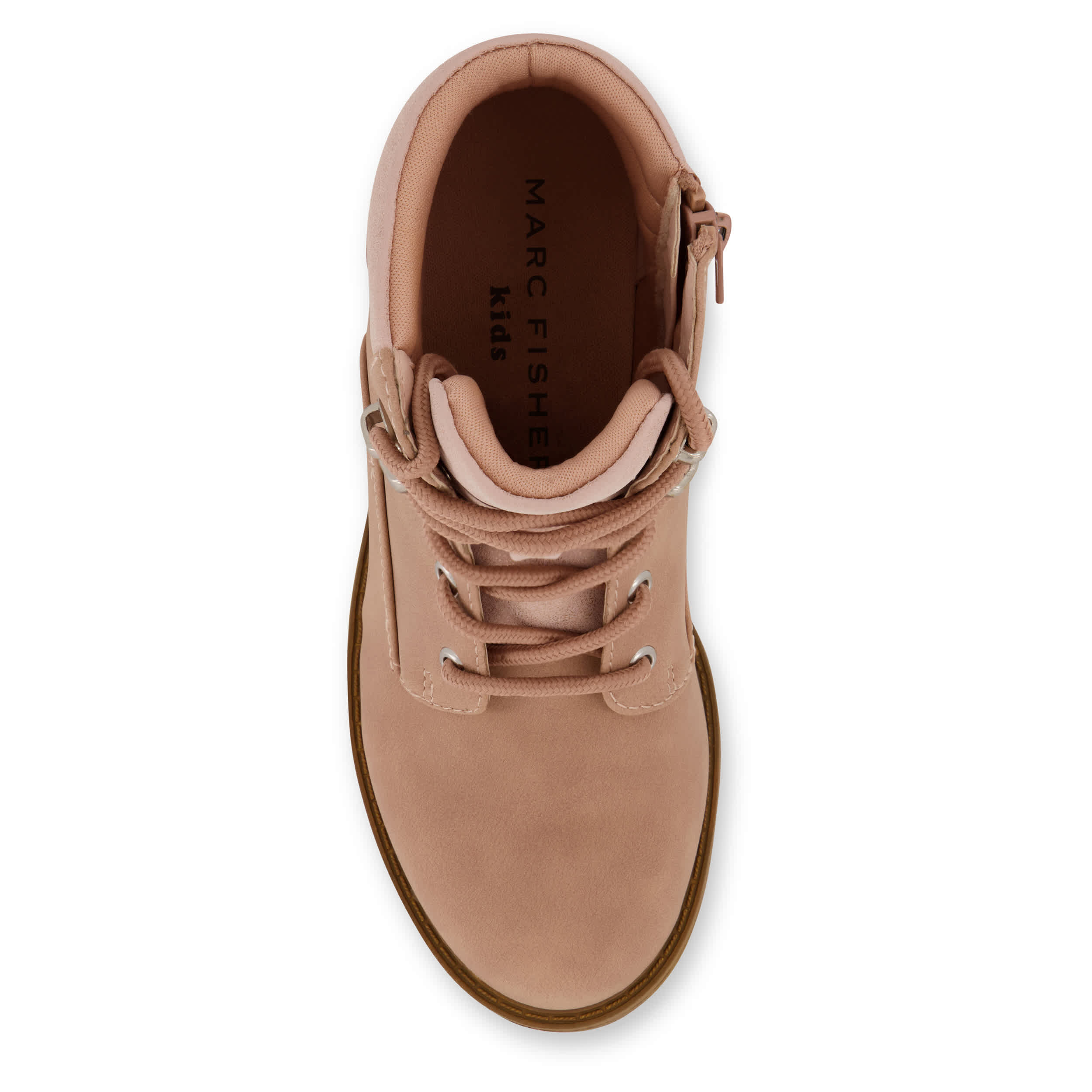 MARC FISHER-GIRLS LITTLE-BIG KID MARIKA HIKER LACE UP BOOT-TAN & 