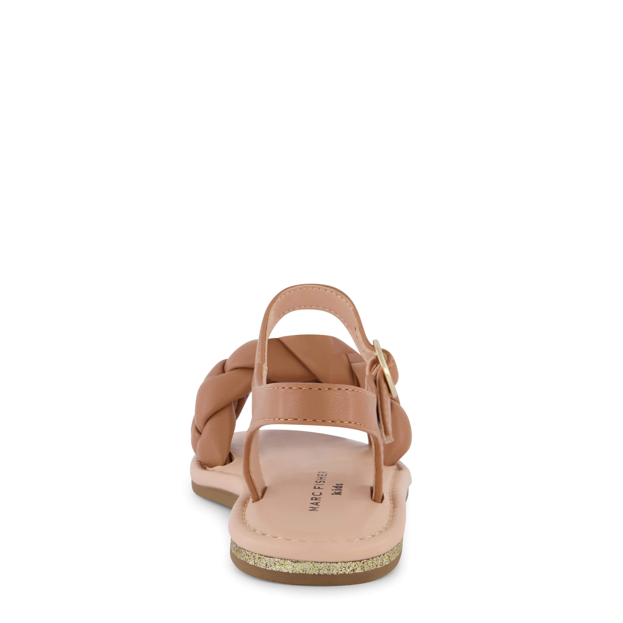 MARC FISHER-GIRLS LITTLE-BIG KID RILEY PUFFY SANDAL-COGNAC & 