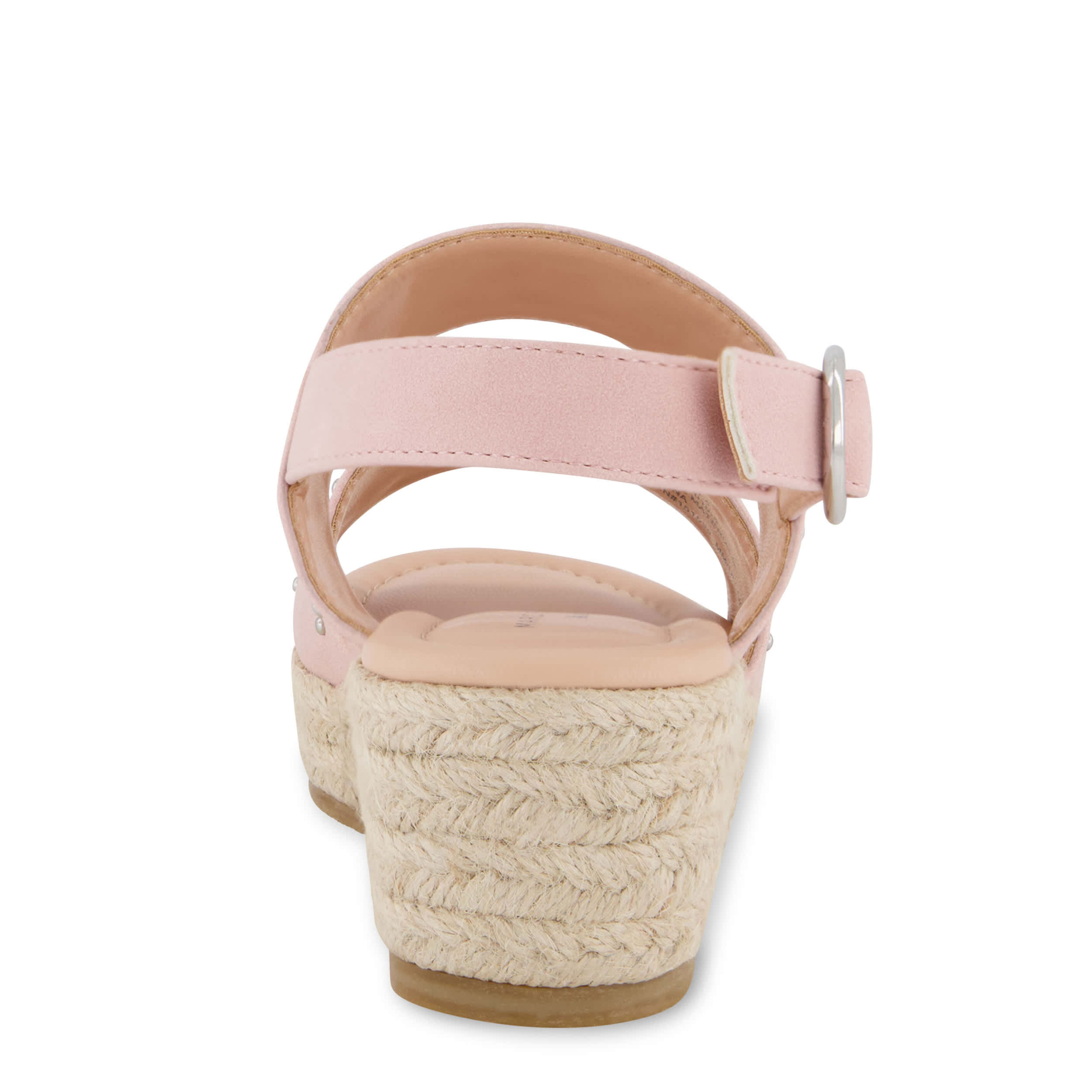 MARC FISHER-GIRLS LITTLE-BIG KID MARREN STRAP WEDGE SANDAL-BLUSH & 