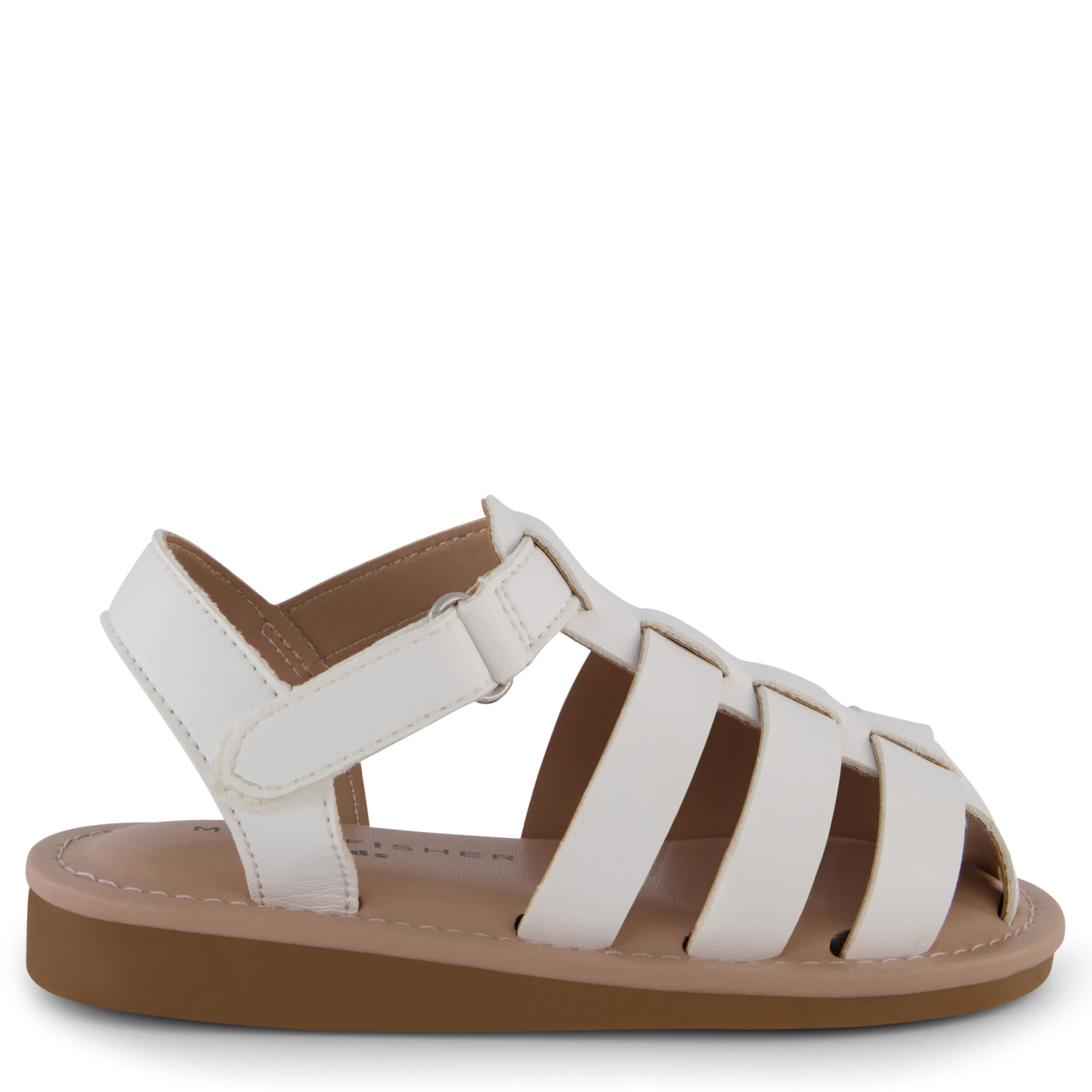 MARC FISHER-GIRLS TODDLER APPLE SANDAL-WHITE & 