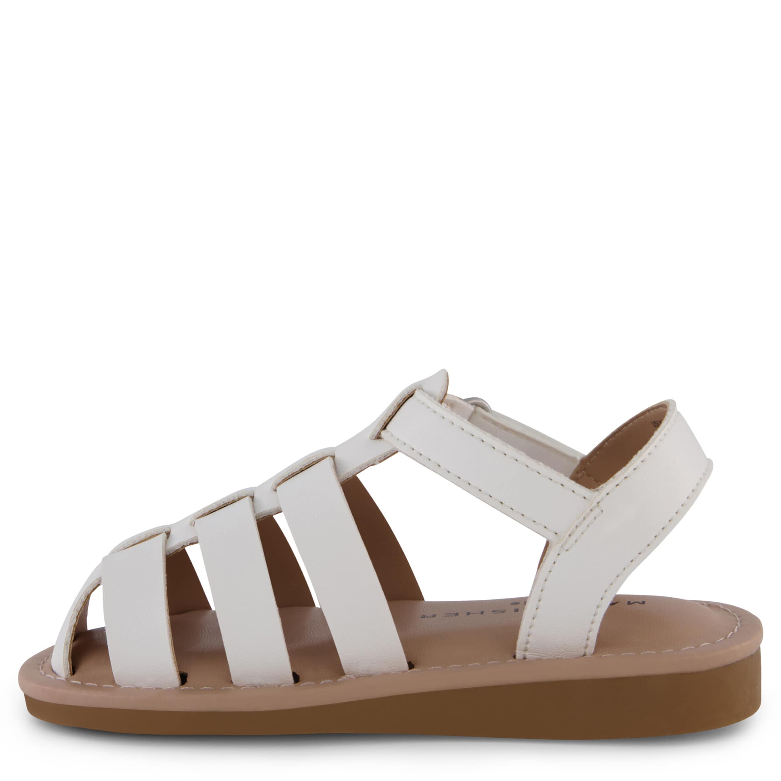 MARC FISHER-GIRLS TODDLER APPLE SANDAL-WHITE & 