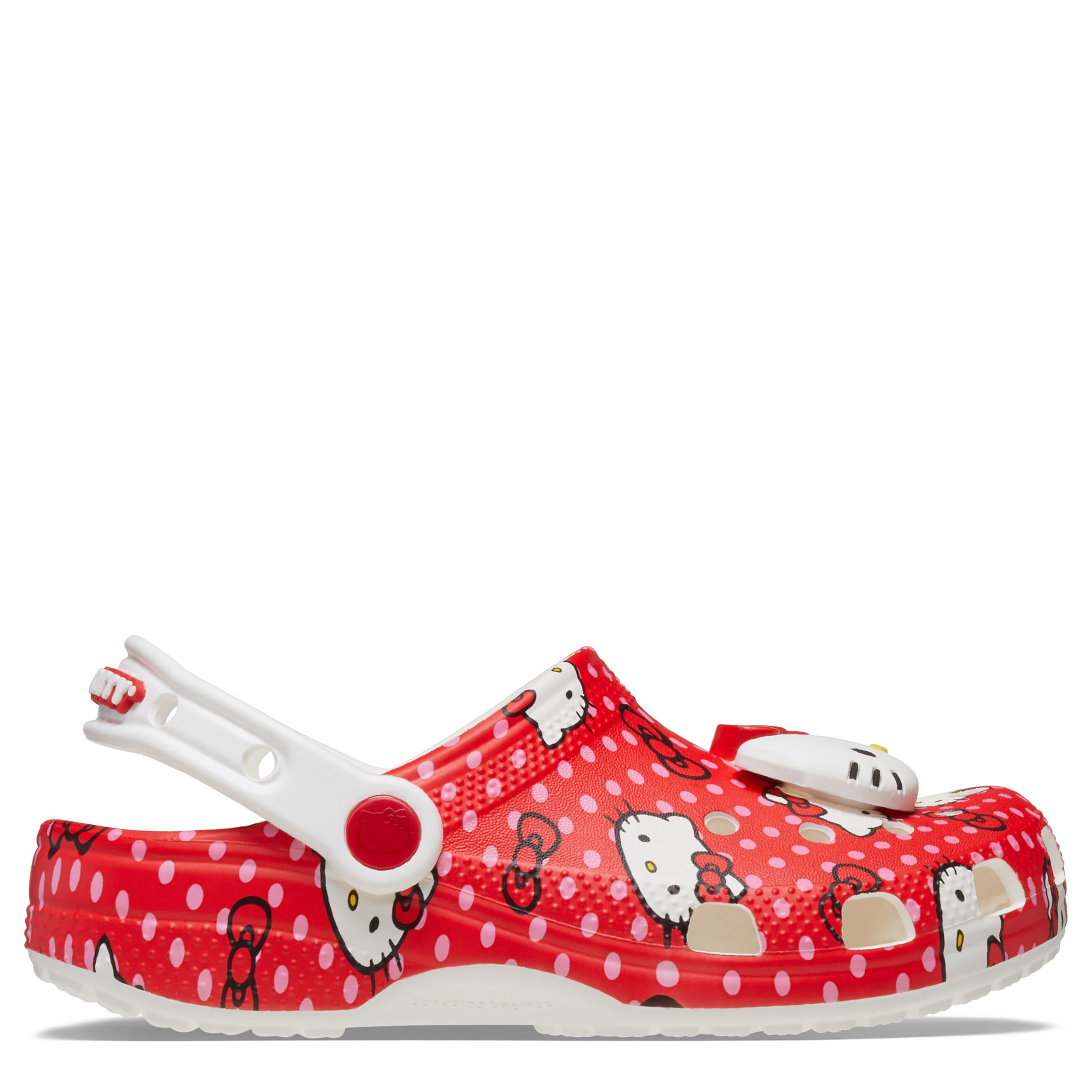 GIRLS LITTLE-BIG KID HELLO KITTY CLASSIC CLOG - RED