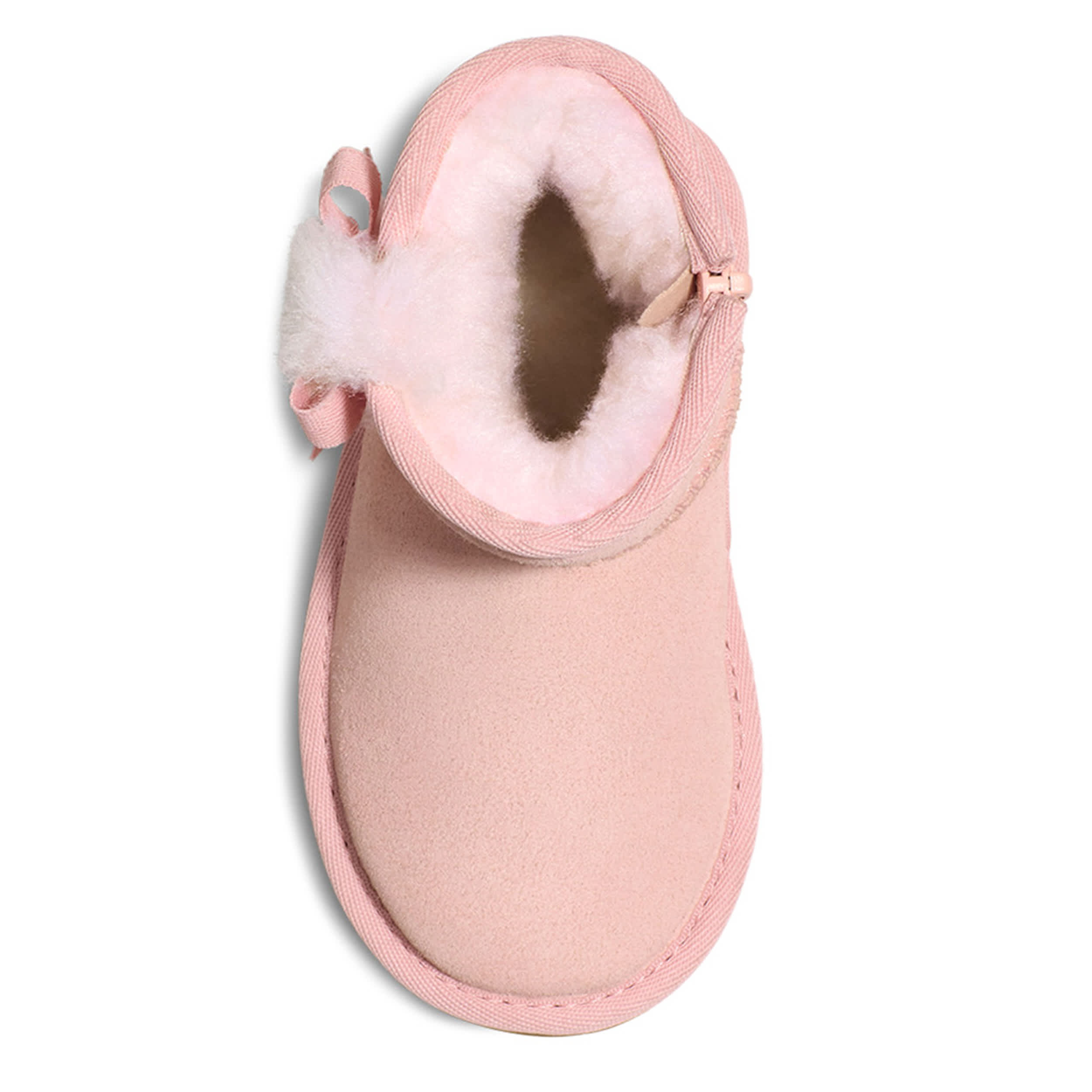 KOOLABURRA by UGG GIRLS TODDLER-LITTLE KID VICTORIA MINI FUR BOOT - PINK