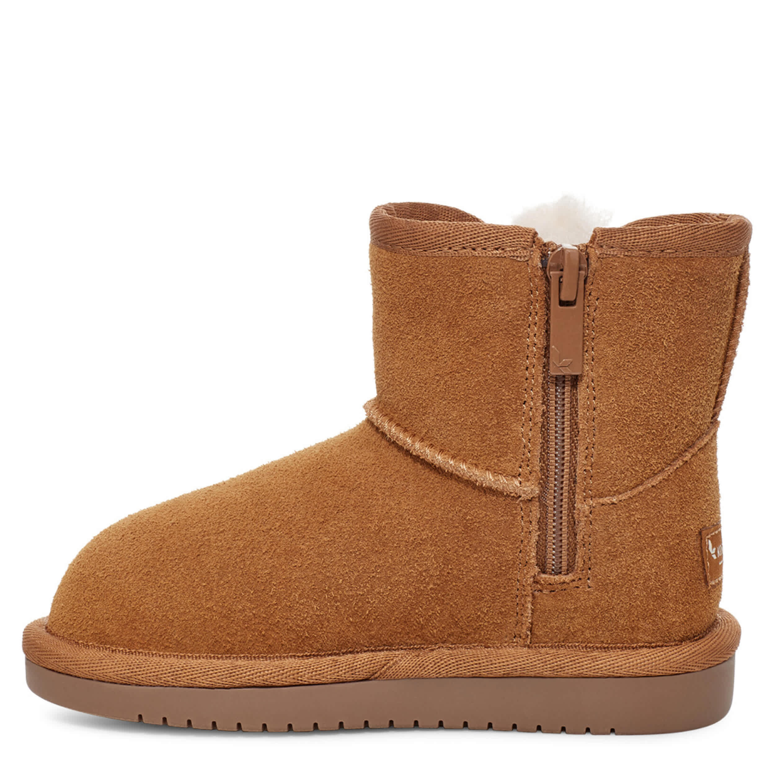 GIRLS TODDLER-LITTLE KID VICTORIA MINI FUR BOOT - CHESTNUT