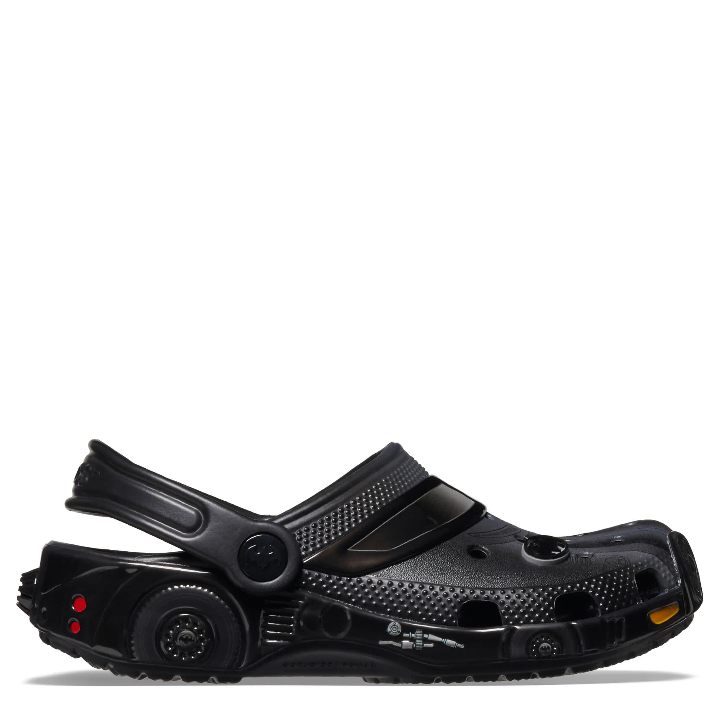 BOYS LITTLE-BIG KID BATMAN BATMOBILE CLASSIC CLOG - YELLOW
