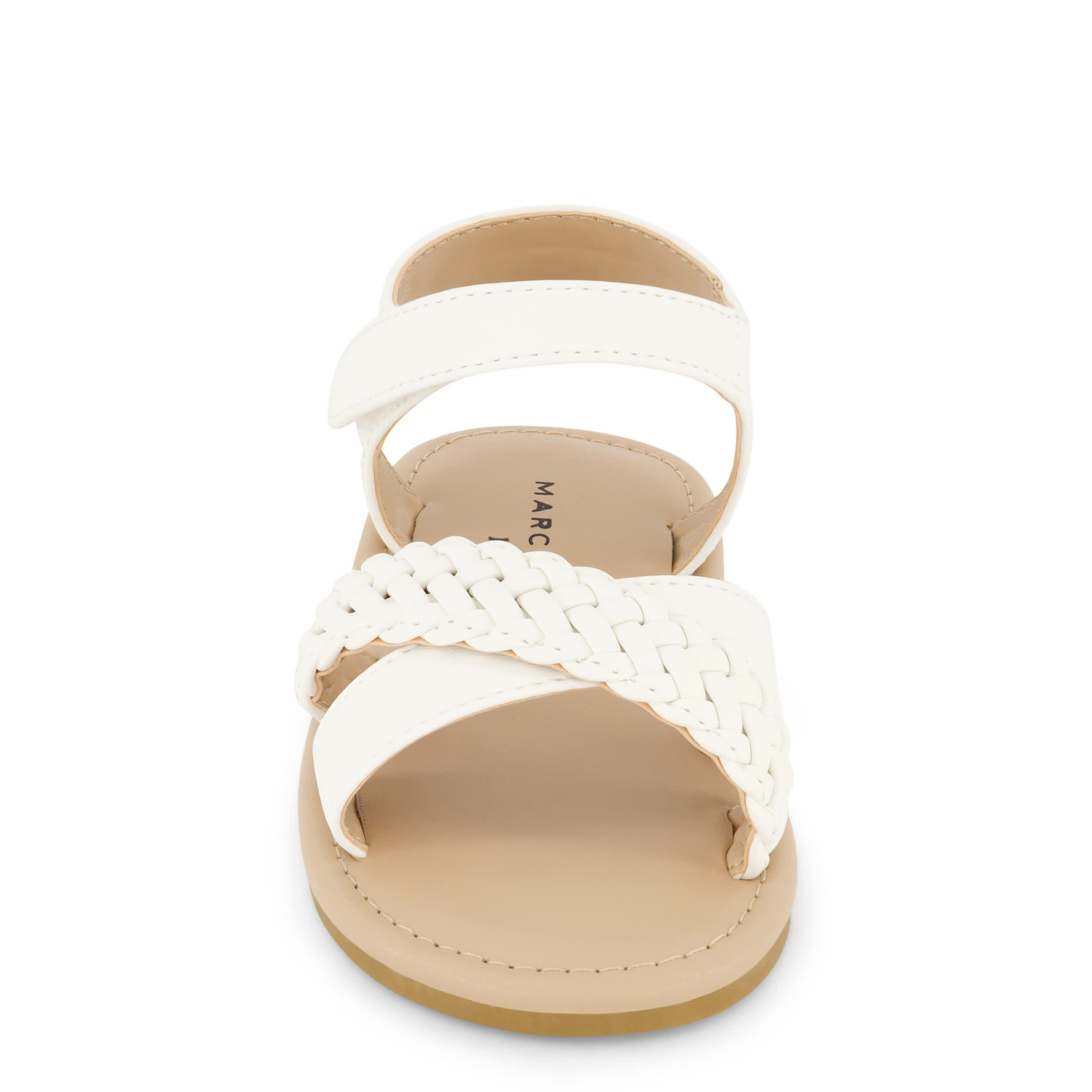 MARC FISHER-GIRLS TODDLER APPLE BRAID SANDAL-WHITE & 