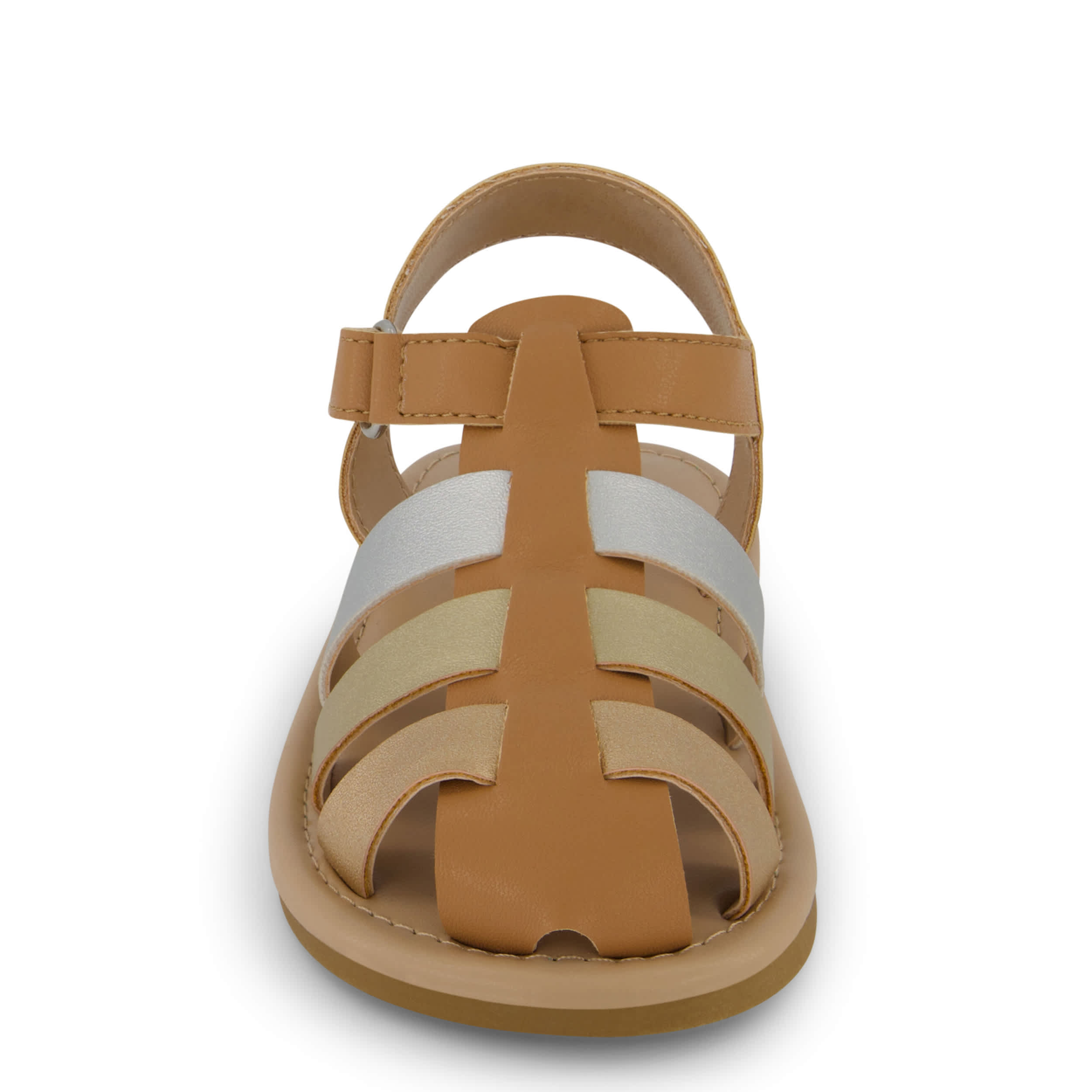 MARC FISHER-GIRLS TODDLER APPLE SANDAL-MED METALLIC & 