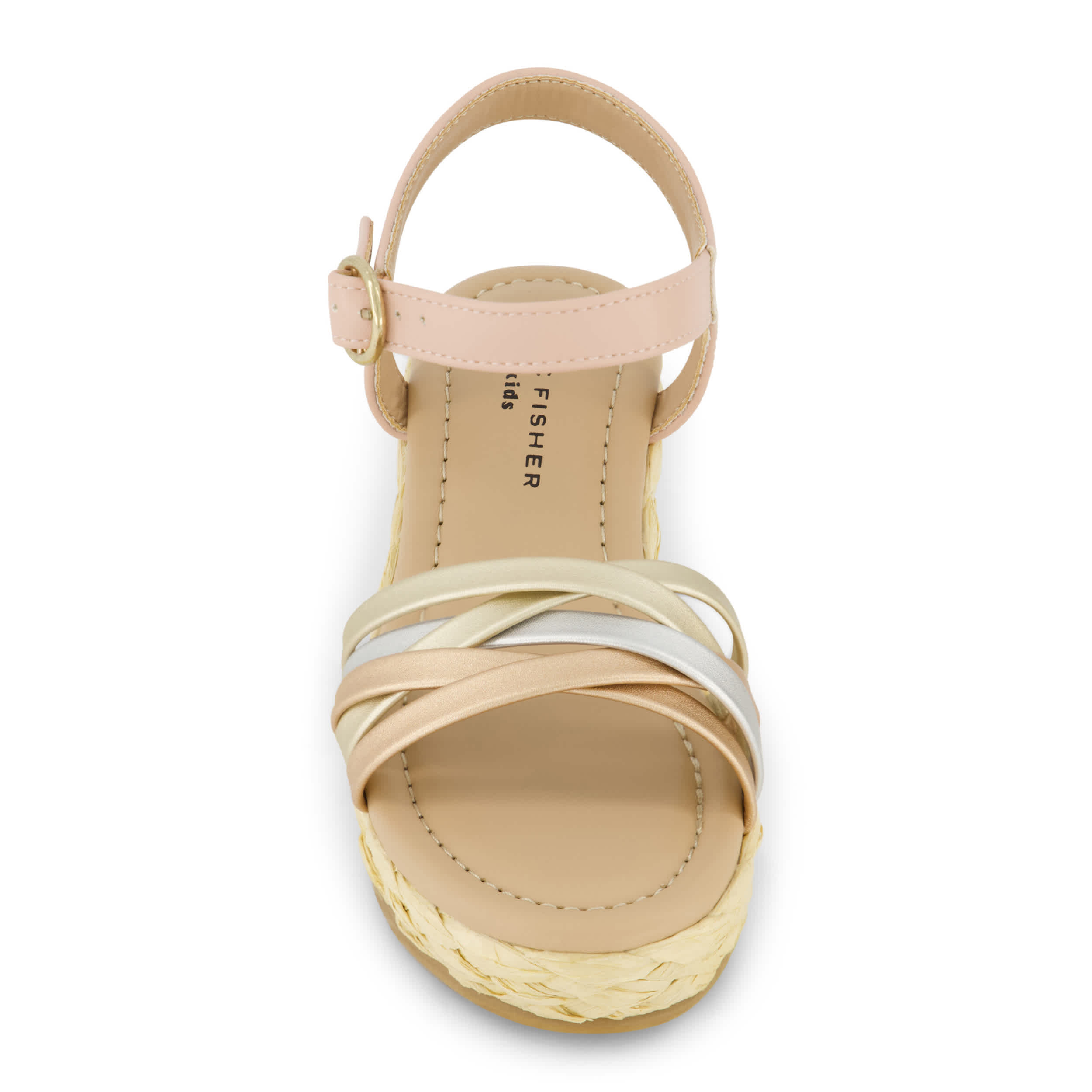 MARC FISHER-GIRLS LITTLE-BIG KID MARREN WEDGE SANDAL-MULTICOLOR & 