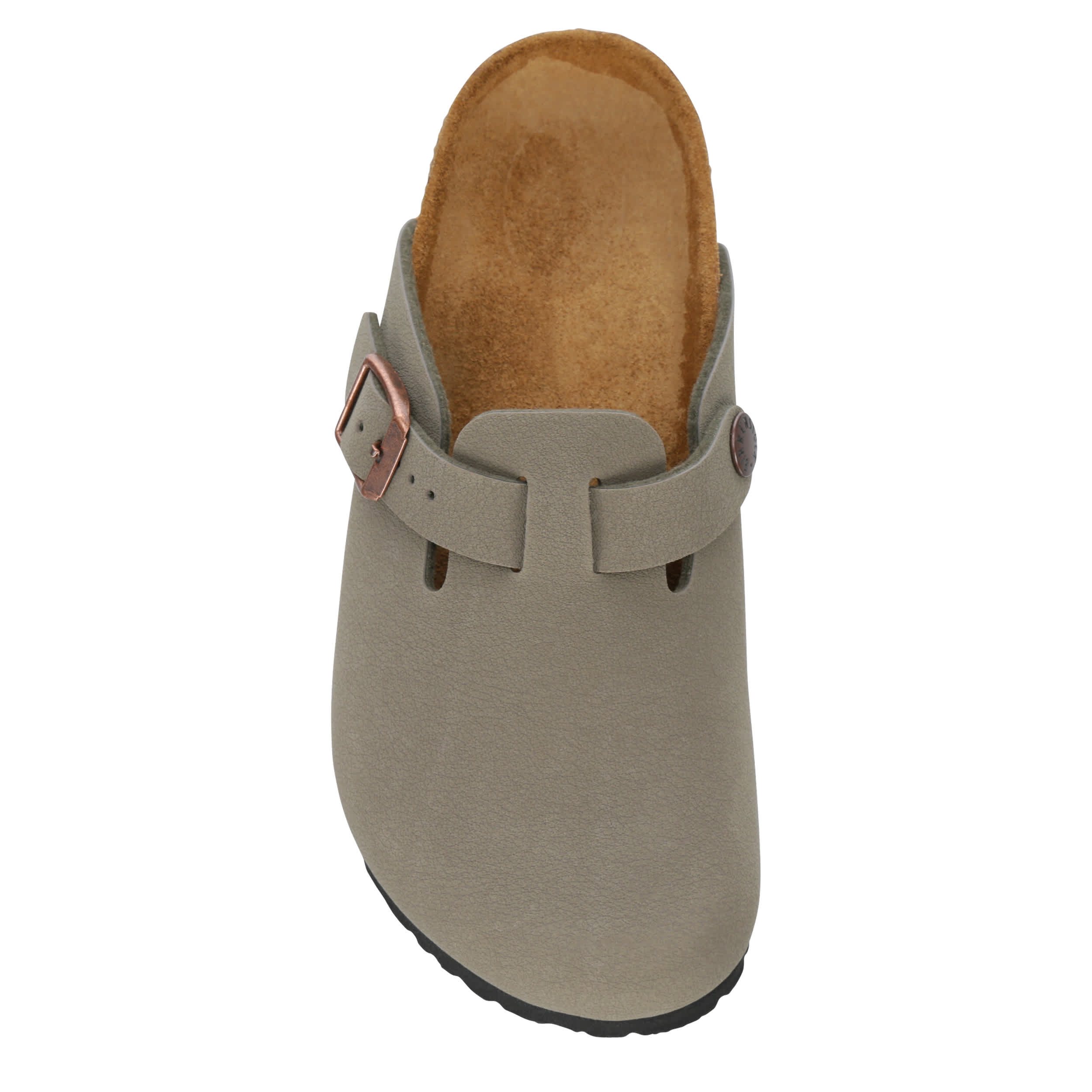 BIRKENSTOCK GIRLS LITTLE KID BOSTON CLOG - TAUPE