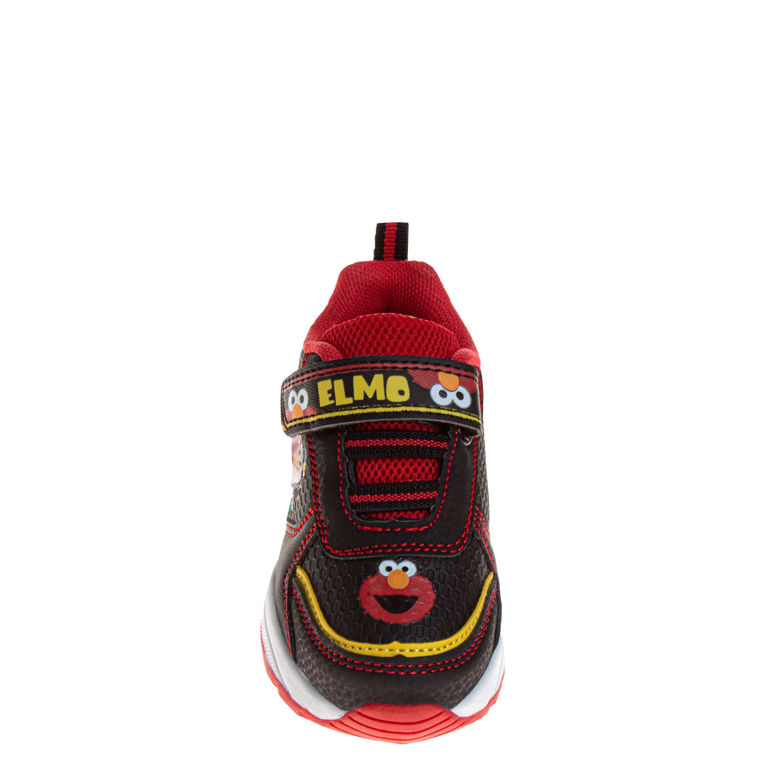 SESAME STREET BOYS TODDLER-LITTLE KID ELMO SNEAKER - BLACK