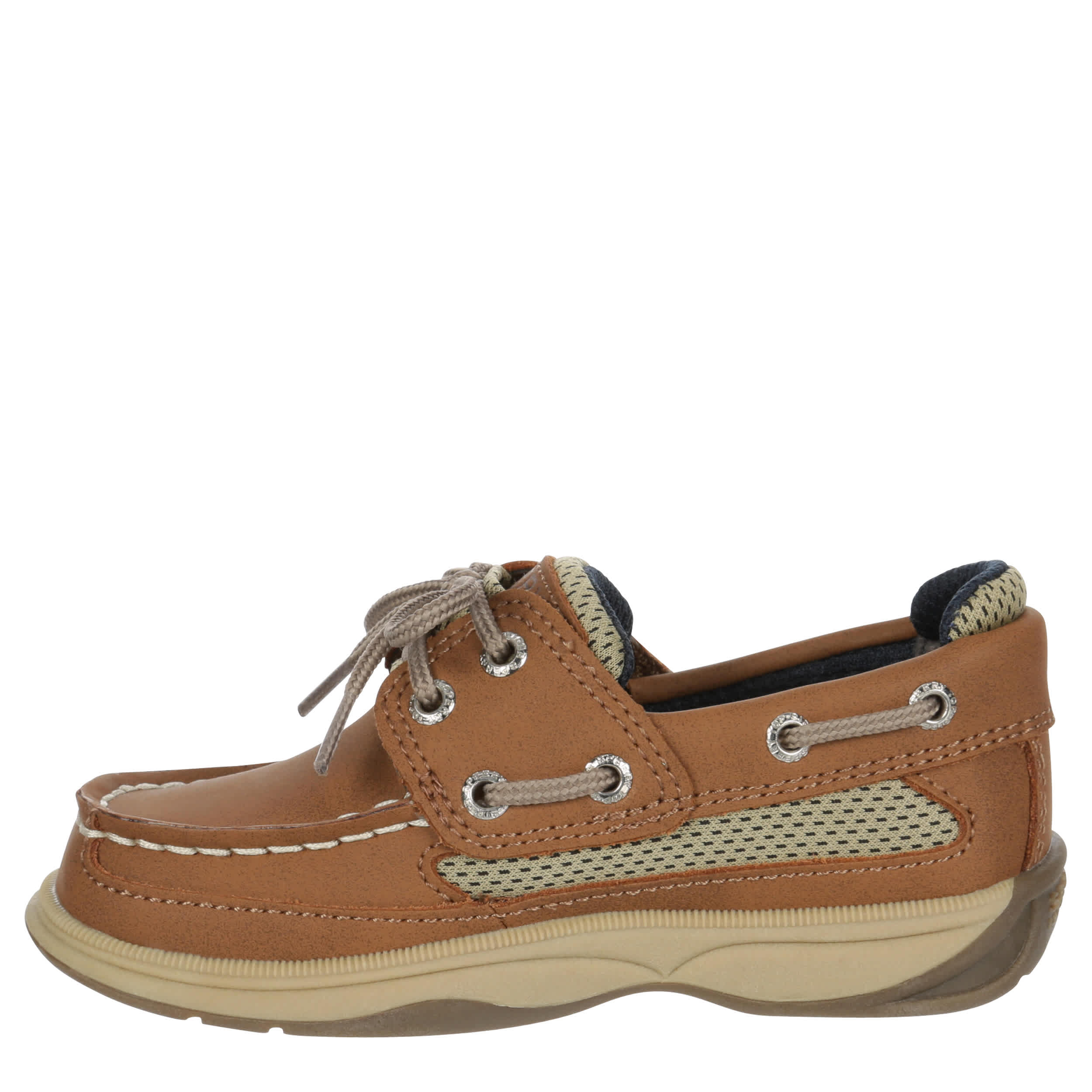 SPERRY BOYS TODDLER-LITTLE KID LANYARD BOAT SHOE - TAN