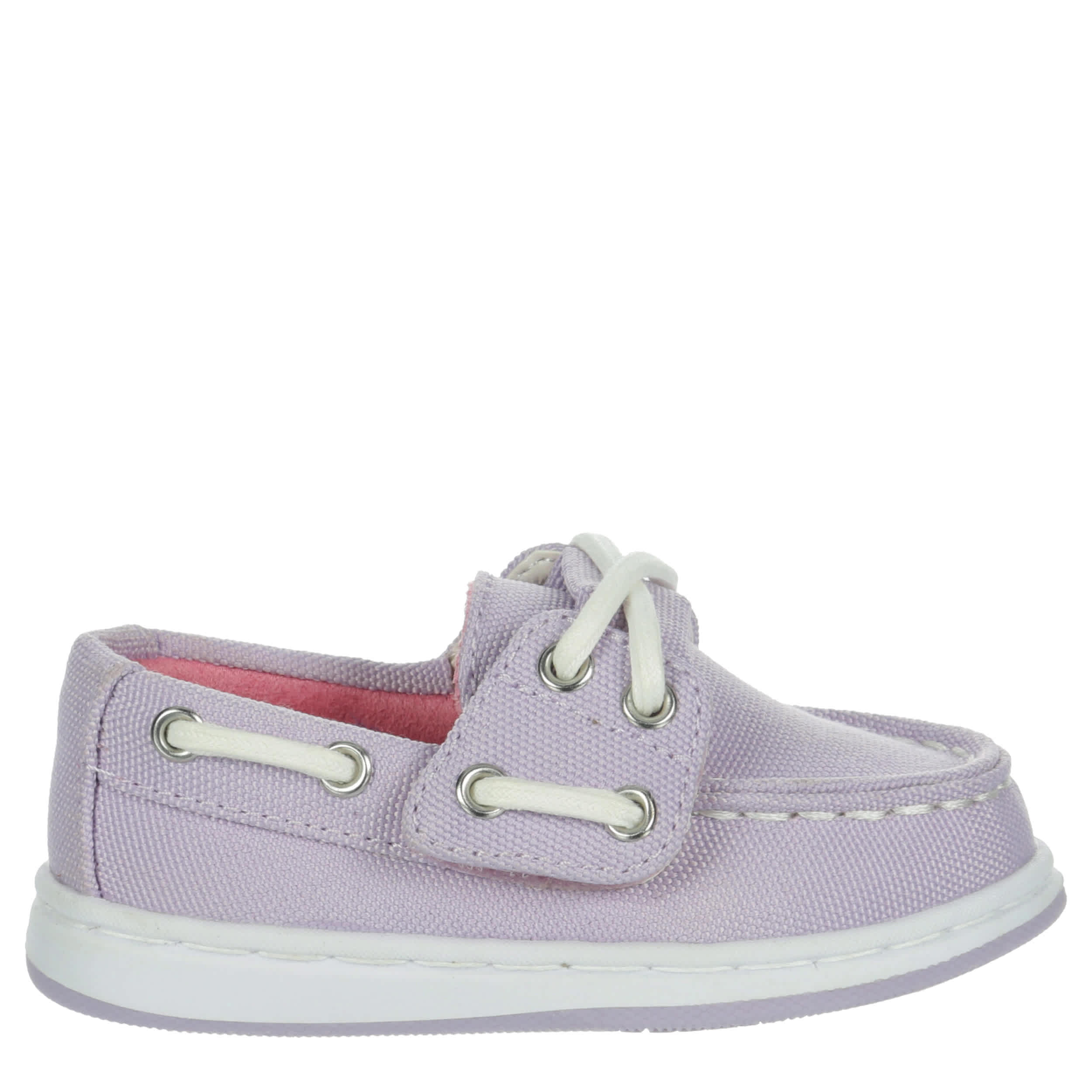 SPERRY GIRLS TODDLER CANVAS CUP II BOAT SHOE - LILAC