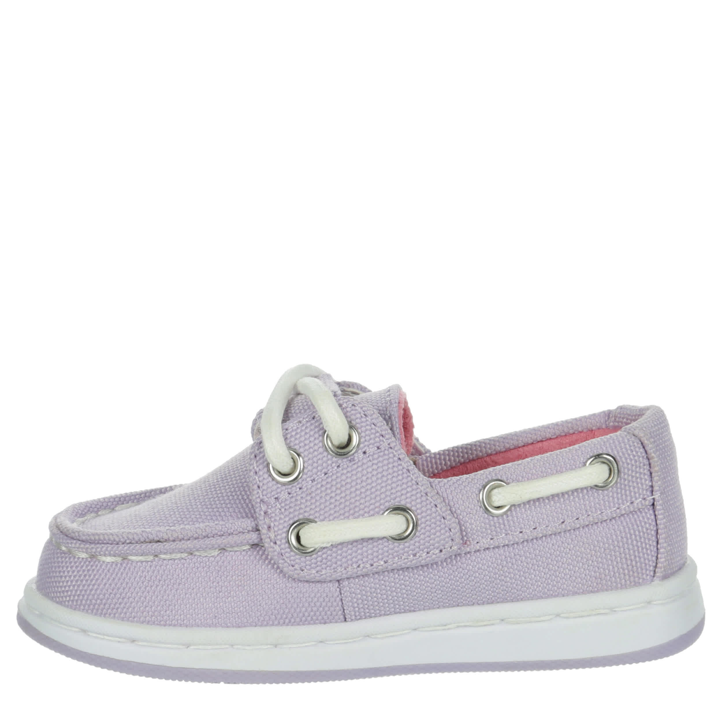 SPERRY GIRLS TODDLER CANVAS CUP II BOAT SHOE - LILAC