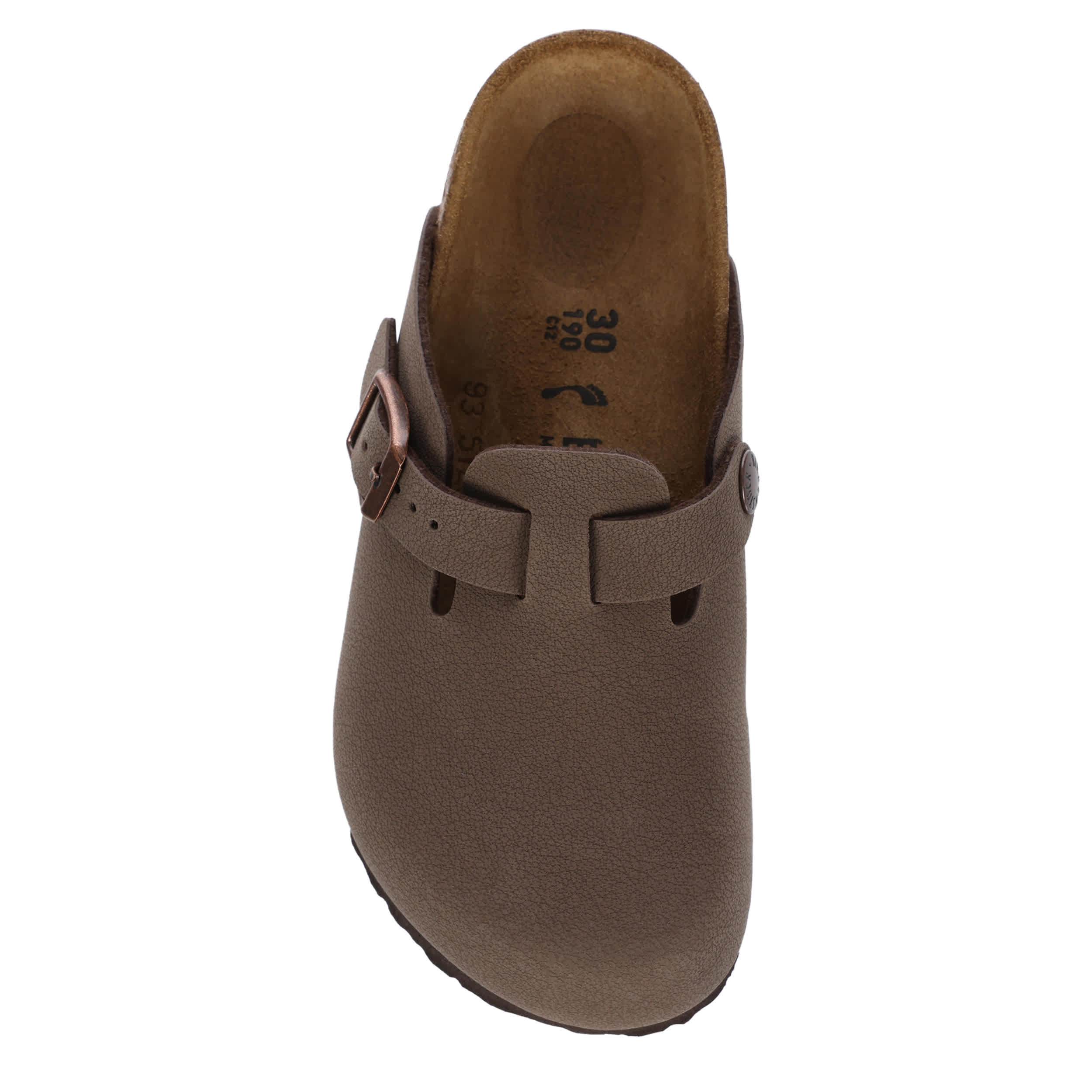 BIRKENSTOCK GIRLS LITTLE KID BOSTON CLOG - BROWN