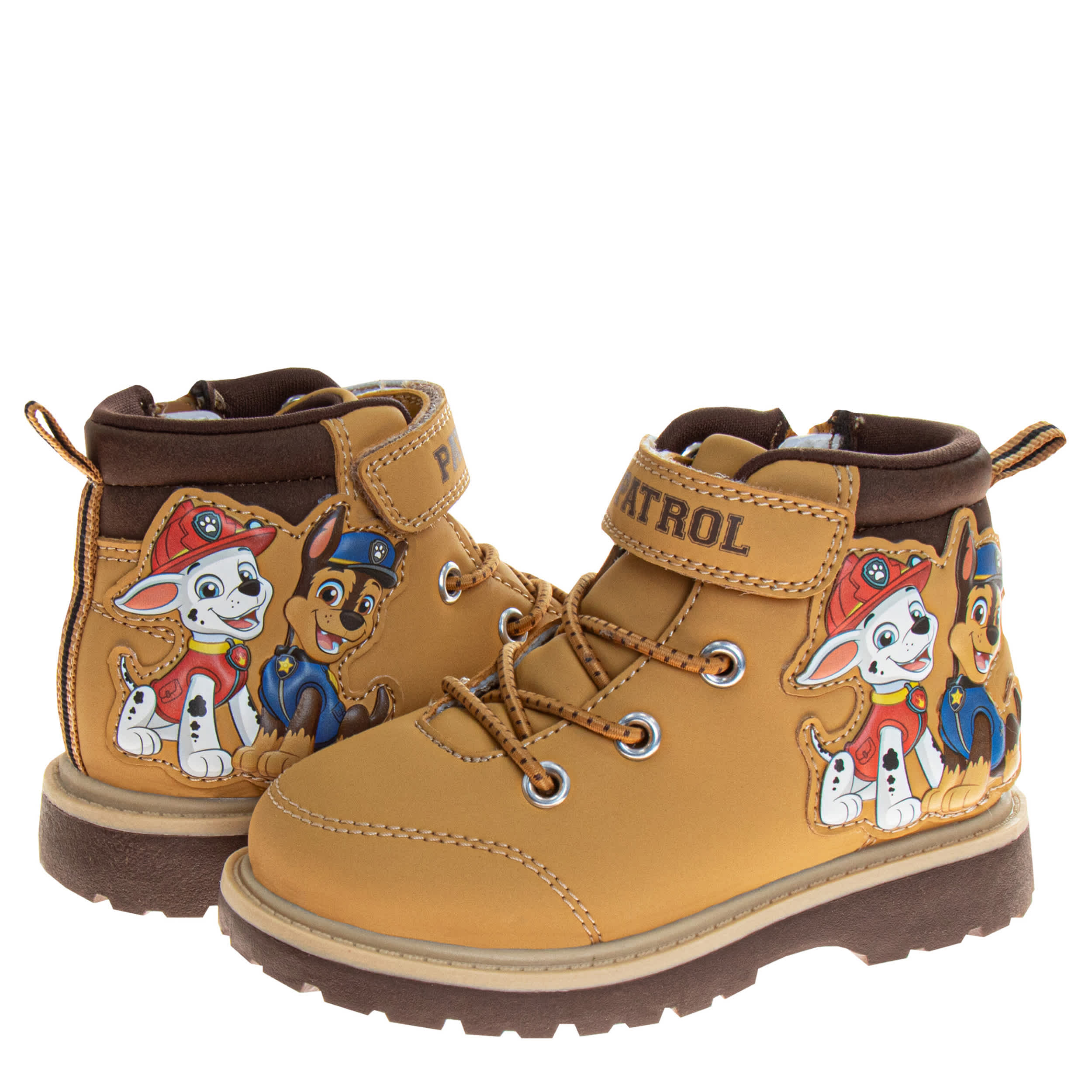 NICKELODEON-BOYS TODDLER-LITTLE KID PAW PATROL BOOT-TAN & 