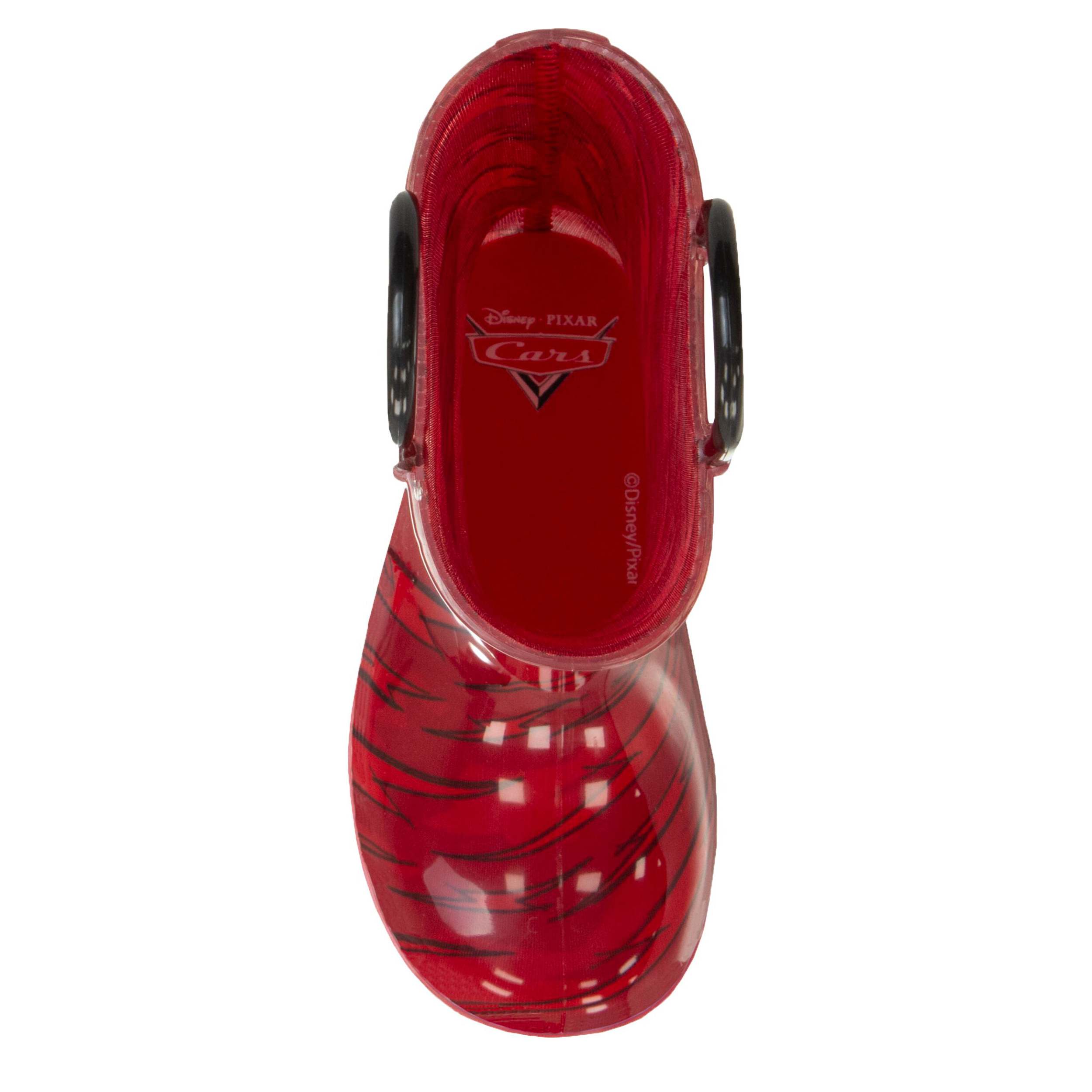 DISNEY BOYS TODDLER-LITTLE KID CARS RAIN BOOT - RED