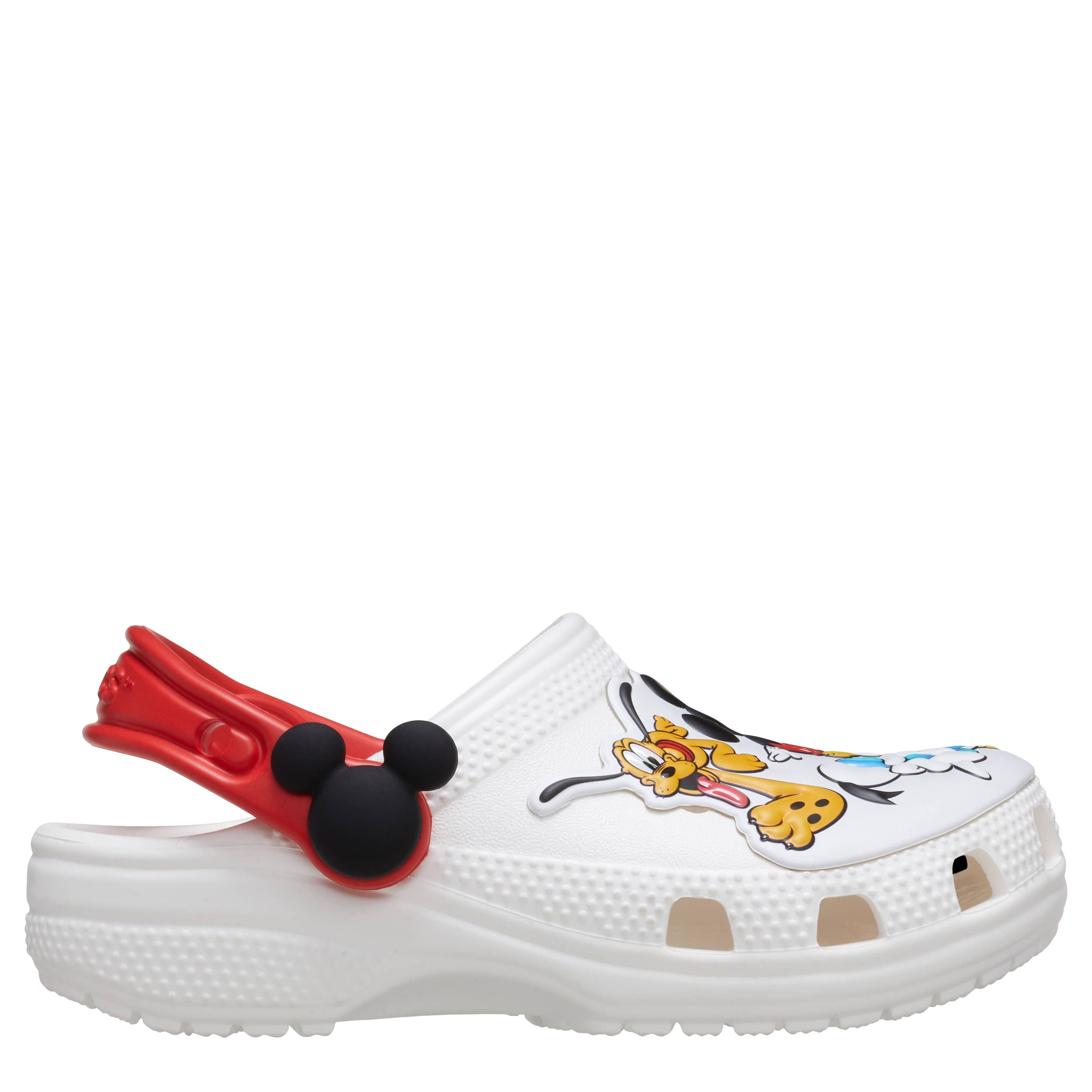 CROCS BOYS TODDLER MICKEY MOUSE CLASSIC CLOG - WHITE