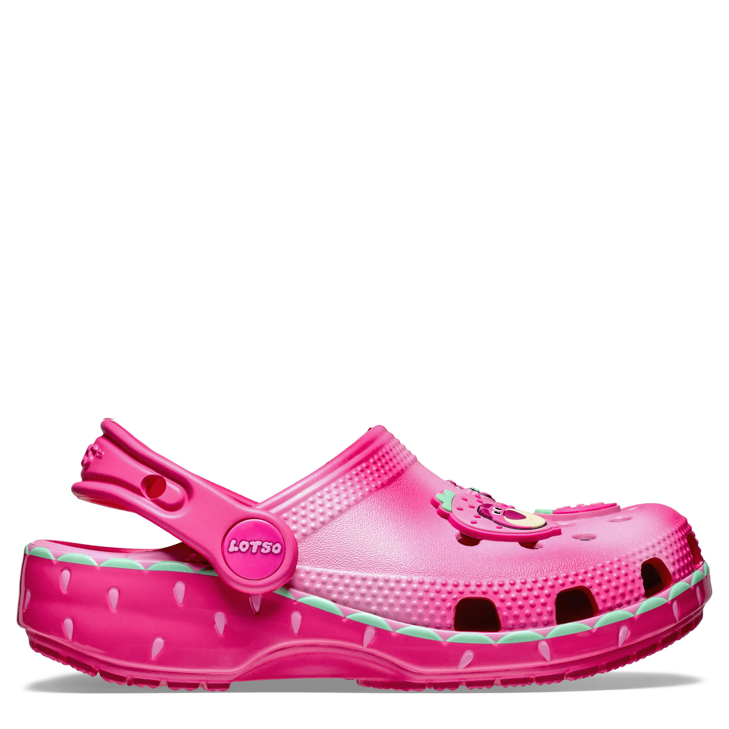 CROCS GIRLS LITTLE-BIG KID TOY STORY LOTSO CLASSIC CLOG - PINK
