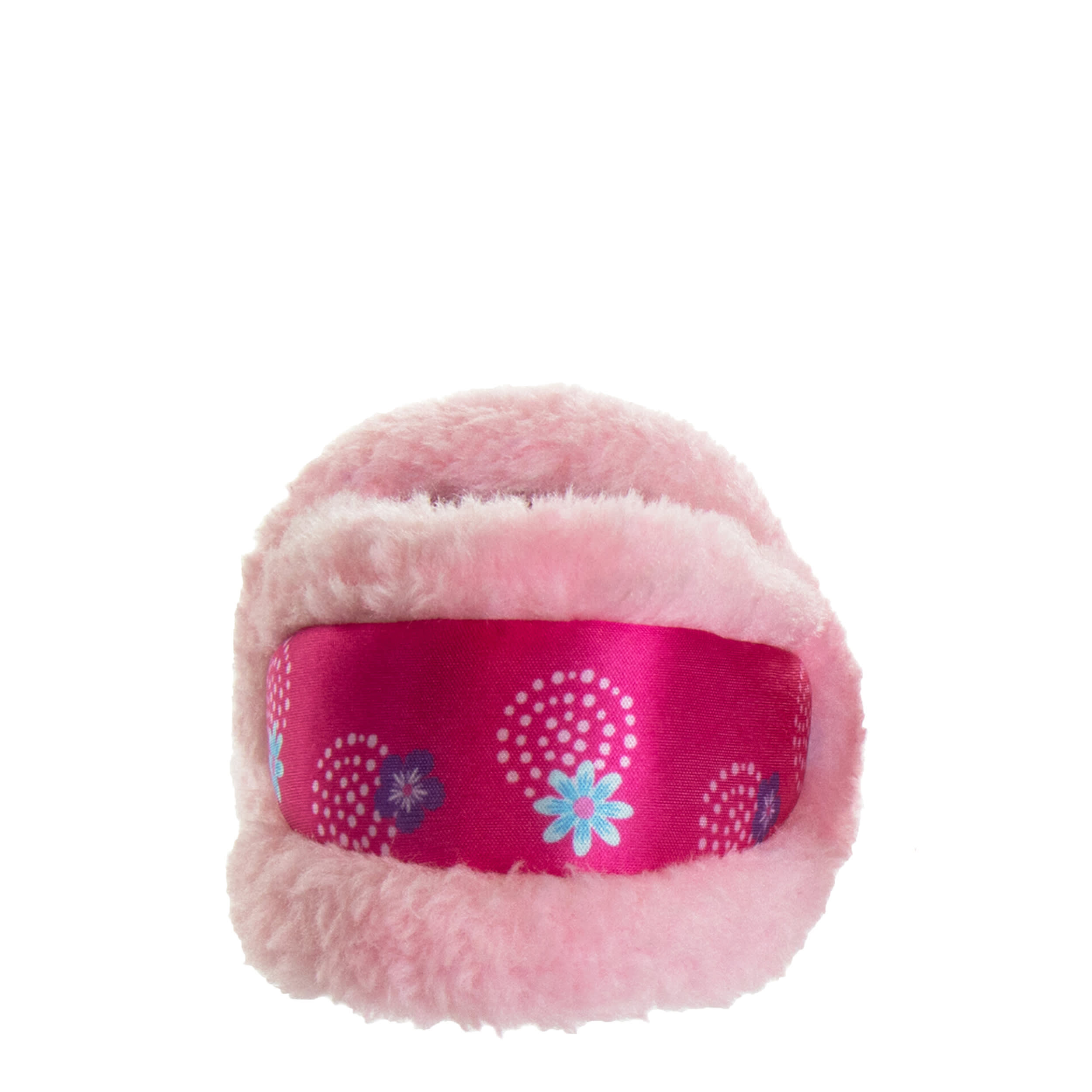 DISNEY-GIRLS TODDLER MINNIE MOUSE SLIPPER-FUSCHIA & PINK