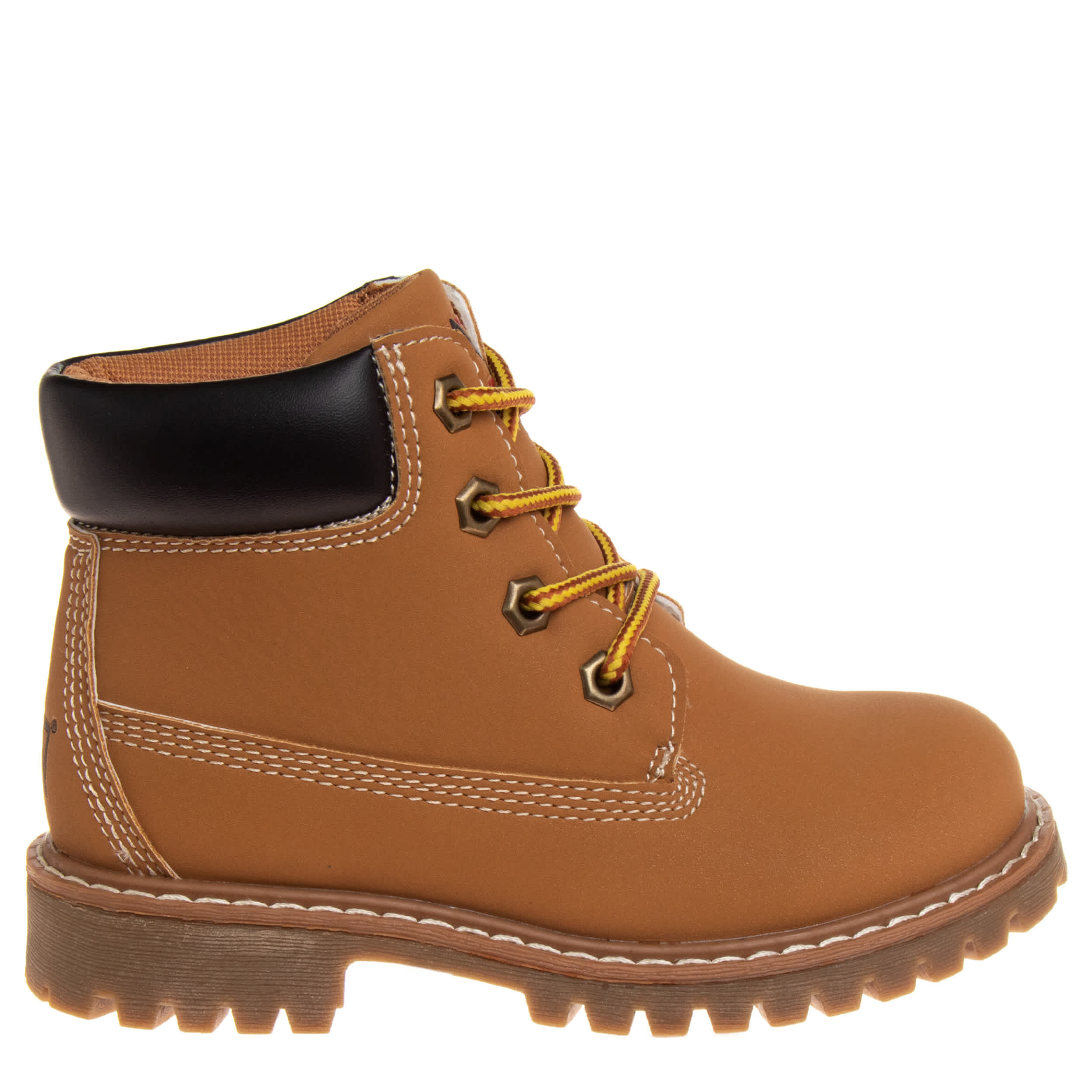 Avalanche-BOYS LITTLE KID LACE UP BOOT-WHEAT & 