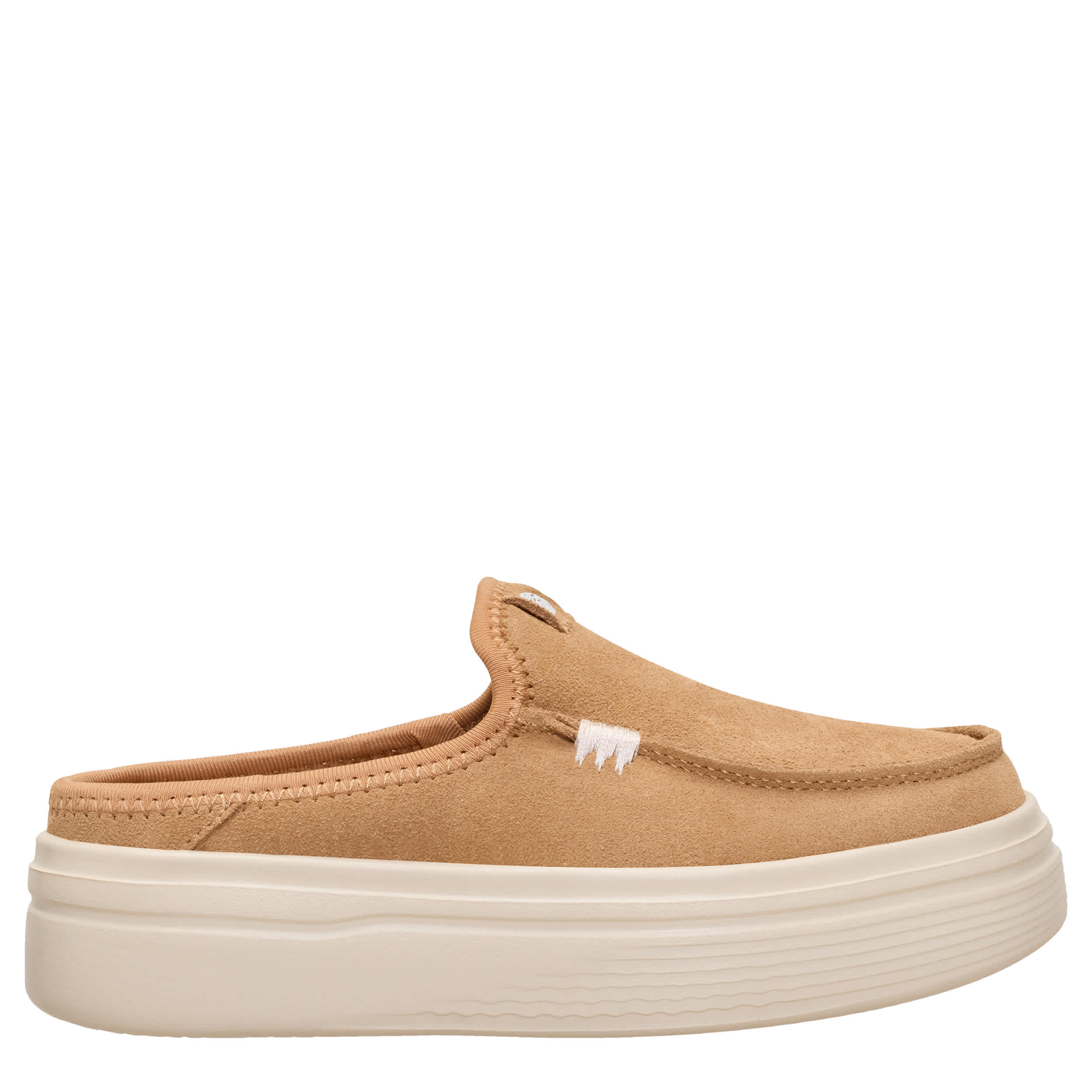 HEYDUDE GIRLS LITTLE-BIG KID AUSTIN LIFT SLIP ON SHOE - TAN