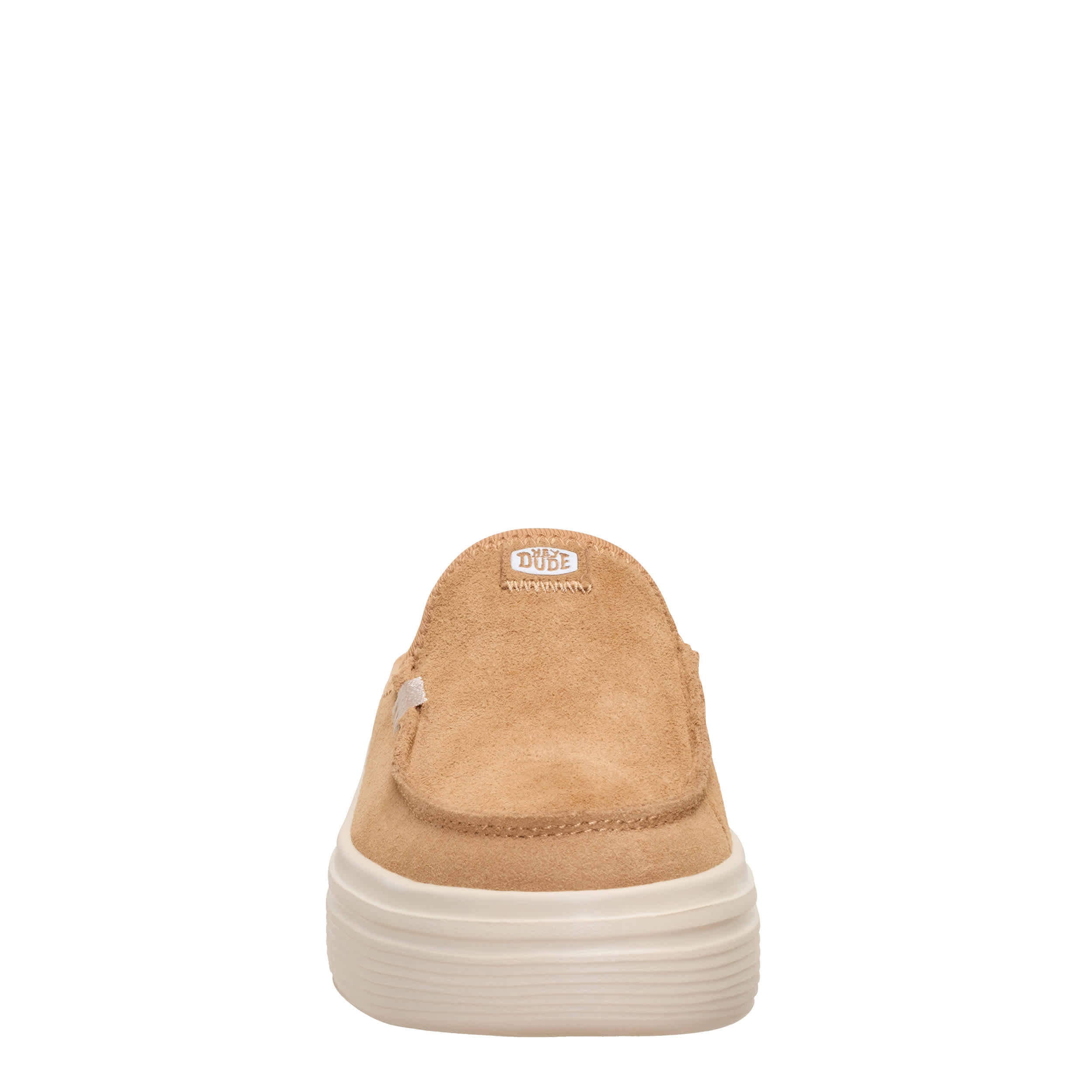 HEYDUDE GIRLS LITTLE-BIG KID AUSTIN LIFT SLIP ON SHOE - TAN