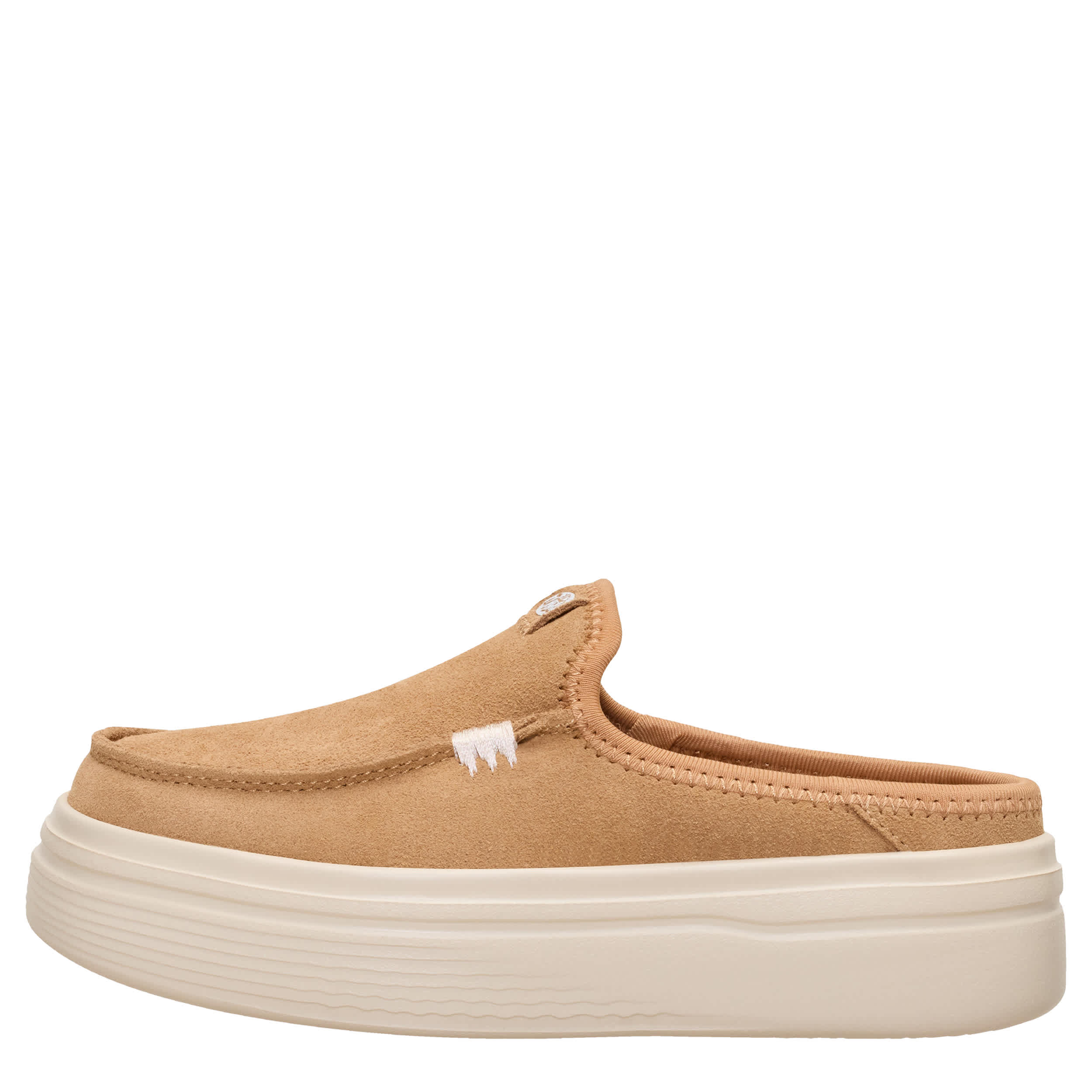 HEYDUDE GIRLS LITTLE-BIG KID AUSTIN LIFT SLIP ON SHOE - TAN