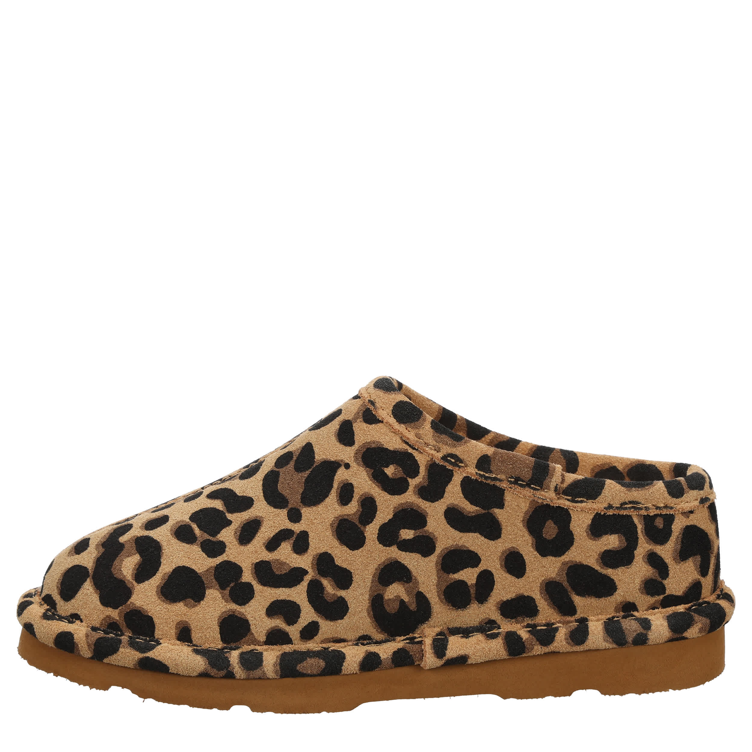 BEARPAW GIRLS LITTLE-BIG KID TABITHA YOUTH SLIPPER - LEOPARD