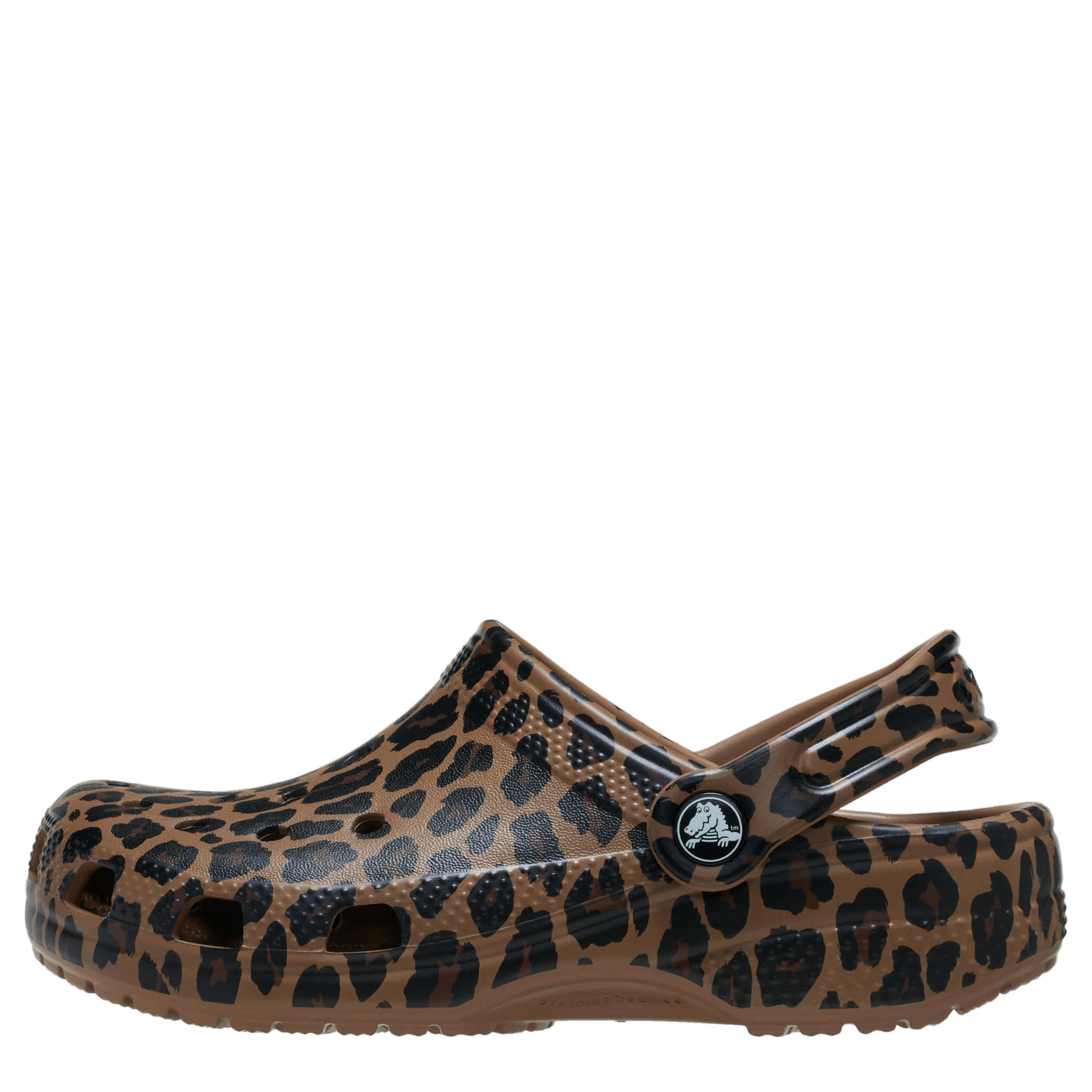 CROCS GIRLS LITTLE-BIG KID CLASSIC PRINTS CLOG - LEOPARD