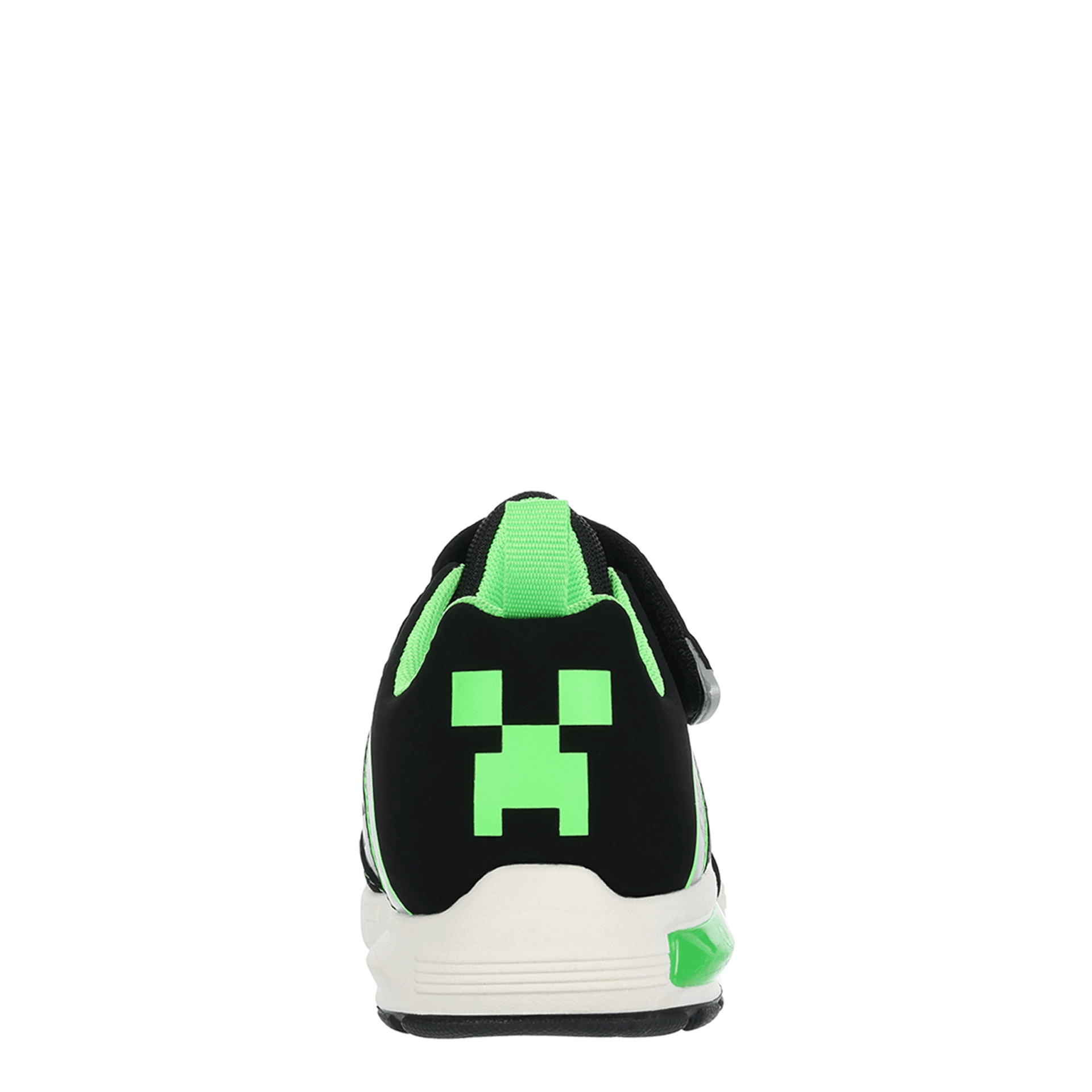 MINECRAFT BOYS LITTLE KID MINECRAFT LIGHT UP SNEAKER - DARK GREY
