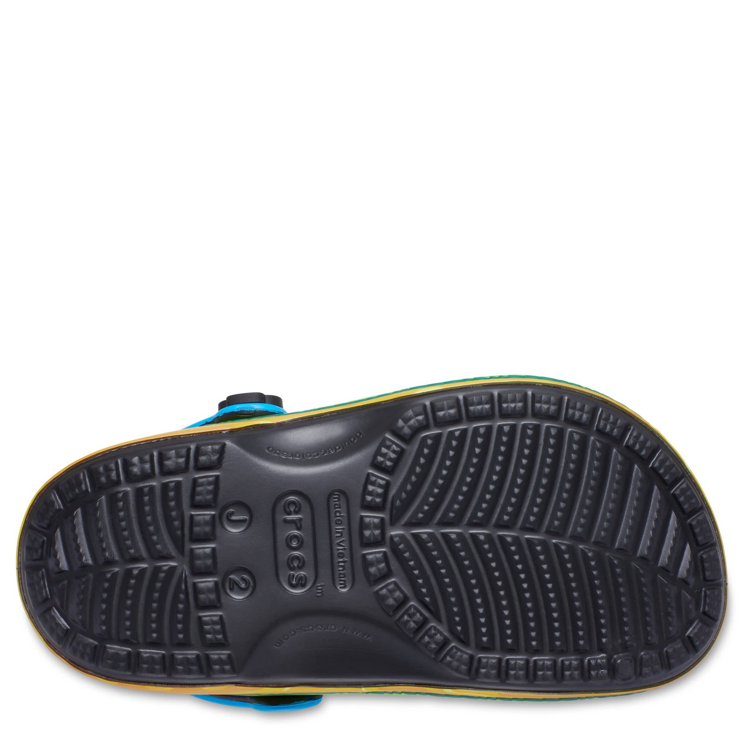 CROCS-BOYS LITTLE-BIG KID  SUPER MARIO CLASSIC CLOG-BLUE & MULTICOLOR