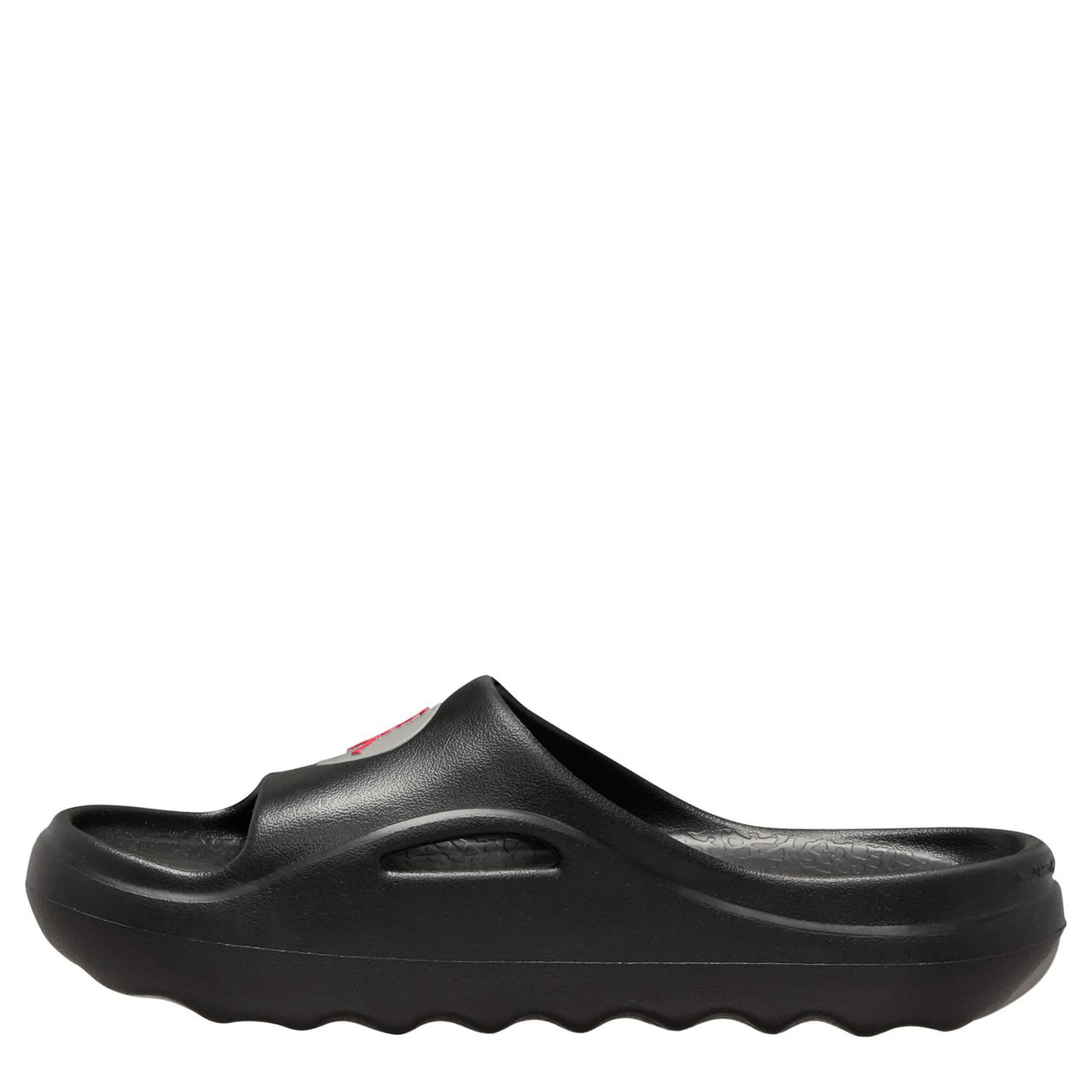 JORDAN-BOYS LITTLE-BIG KID HYDRIP SLIDE-BLACK & DARK GREY