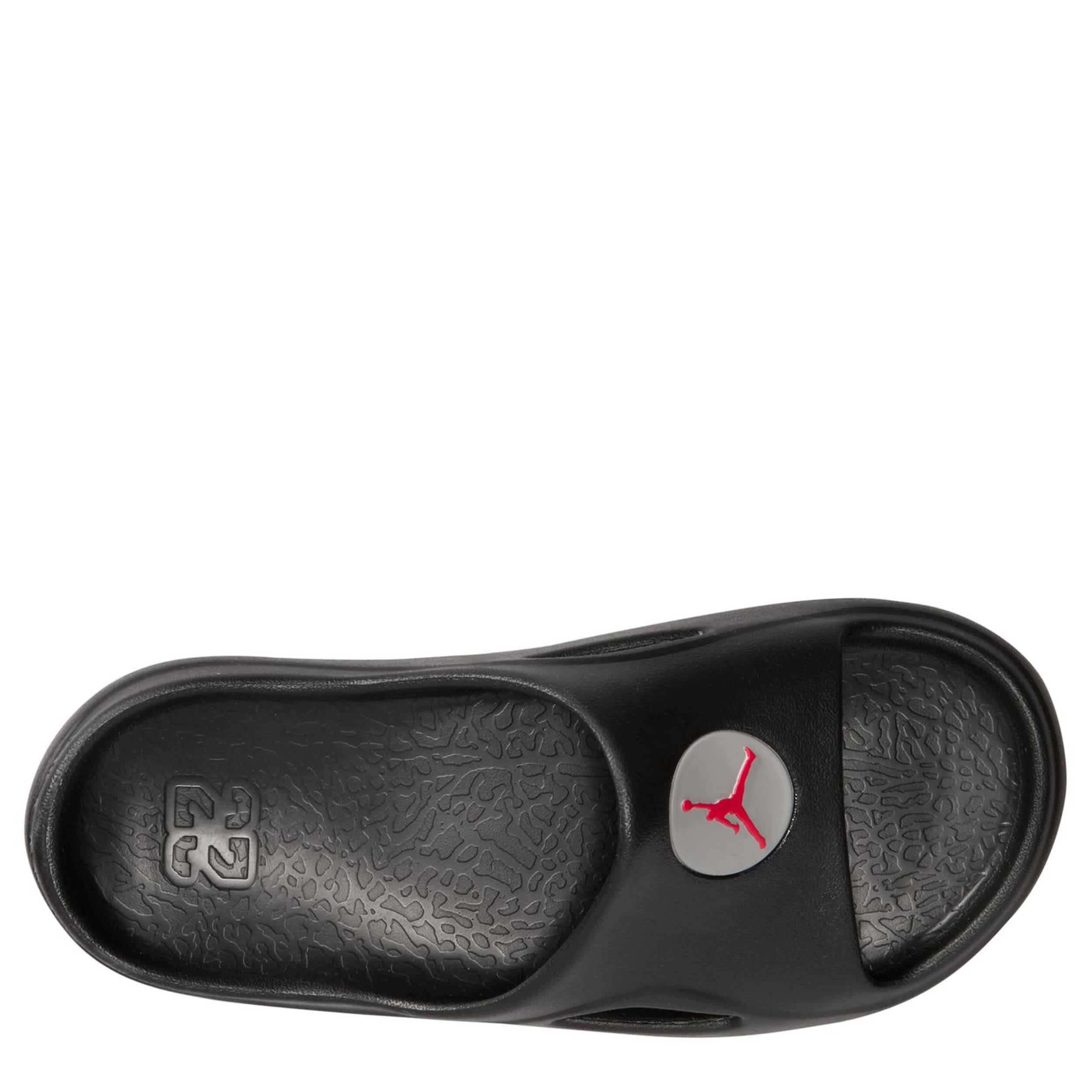 JORDAN-BOYS LITTLE-BIG KID HYDRIP SLIDE-BLACK & DARK GREY