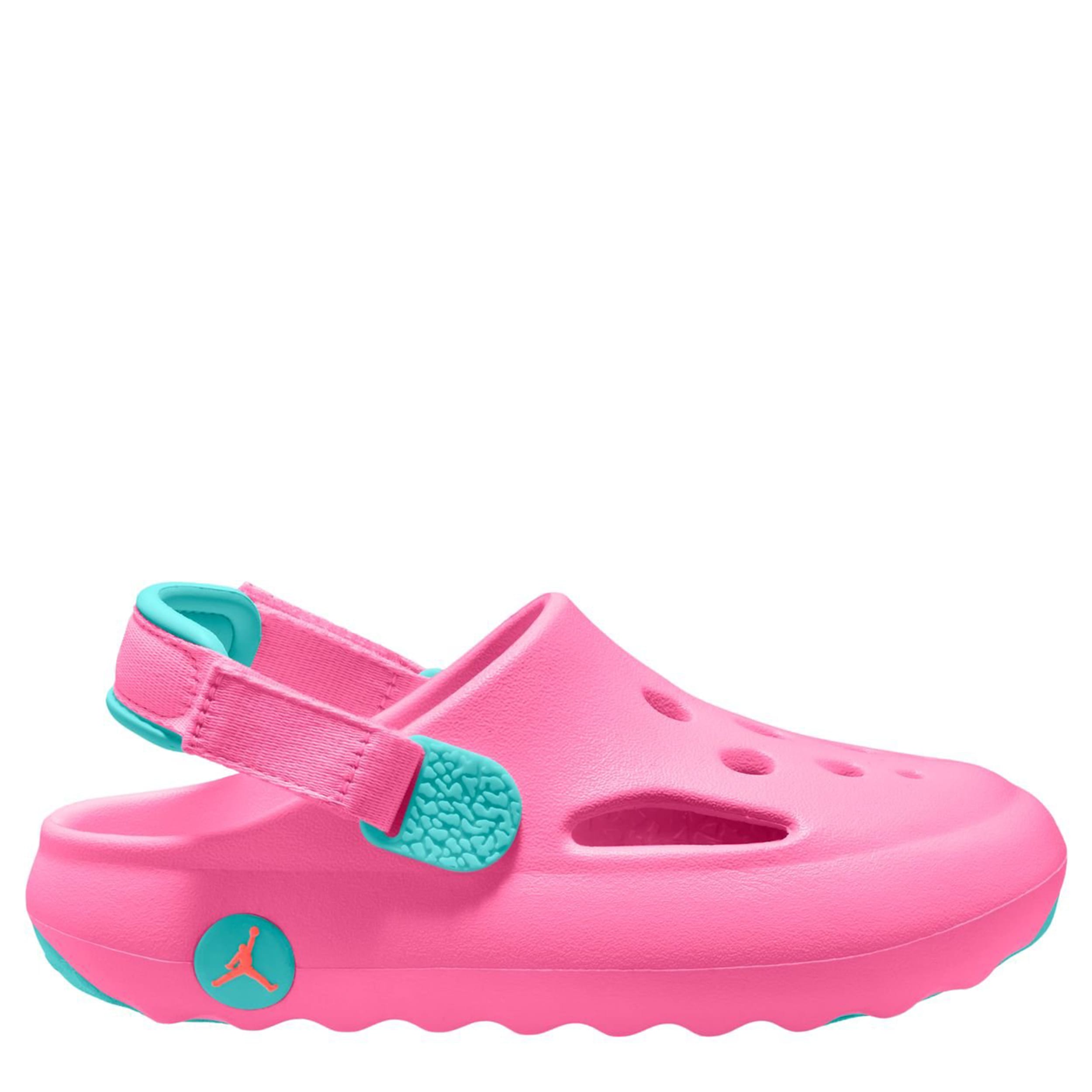 JORDAN-GIRLS LITTLE KID HYDRIP SANDAL-PINK & TURQUOISE